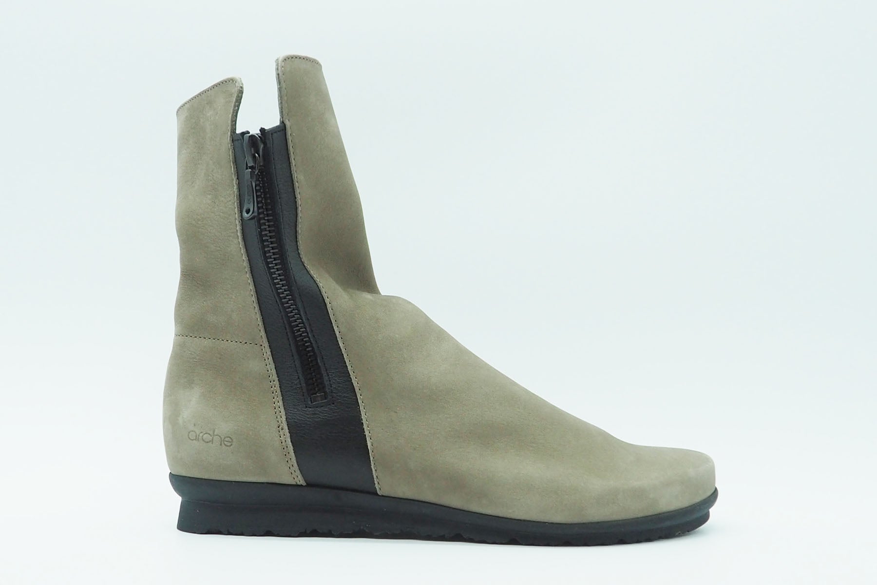 Damen Stiefelette "Barzee" aus Nubukleder in Sand Damen Stiefeletten Arche