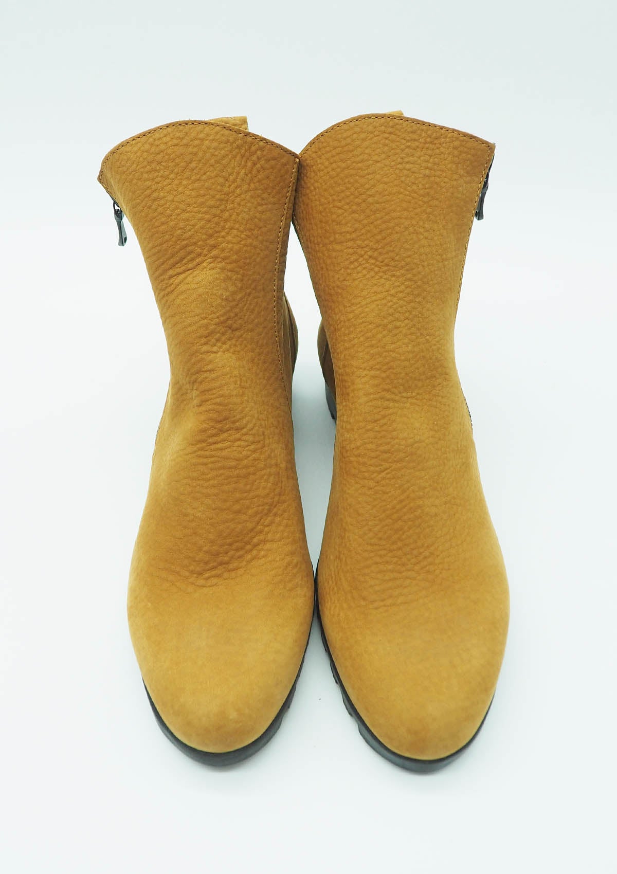 Damen Stiefelette "Lomage" aus Nubukleder in Mittelbraun Damen Stiefeletten Arche