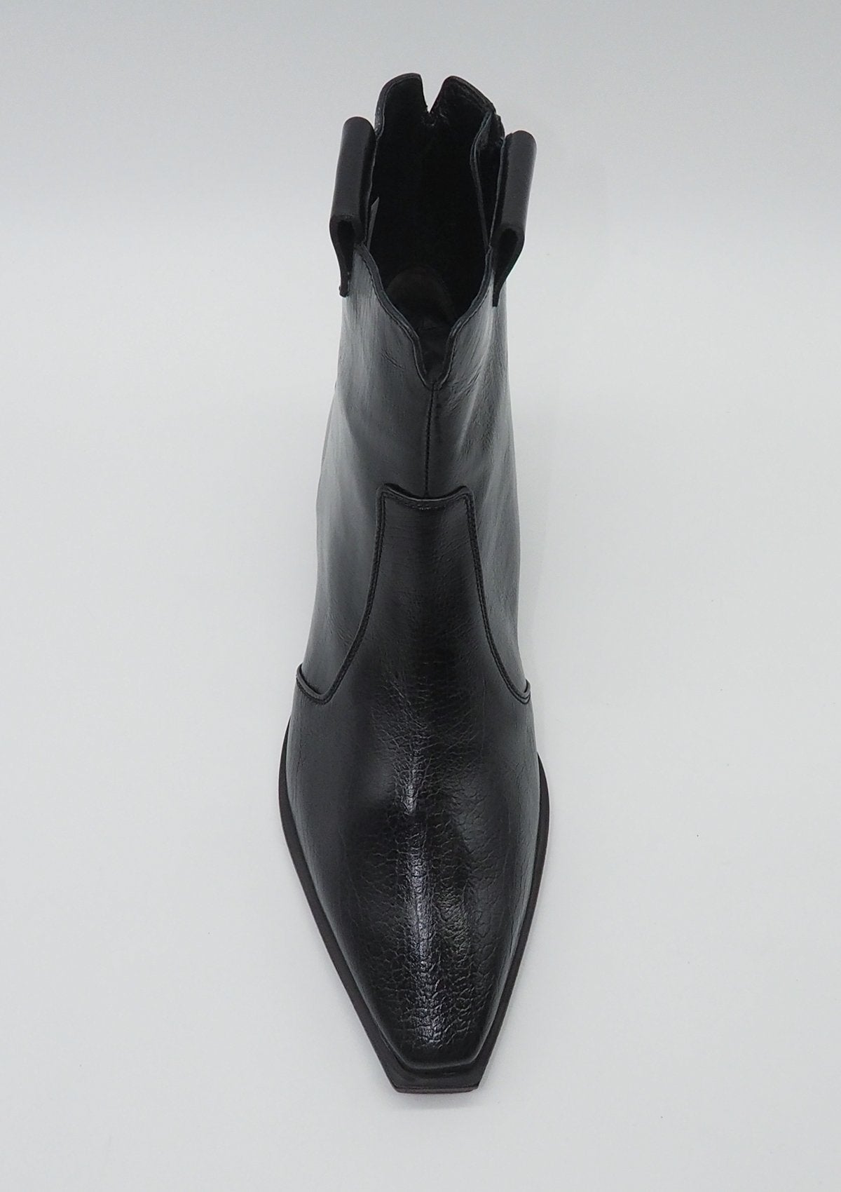 Damen Stiefeletten aus Cracked Leder in Schwarz Damen Stiefeletten Kennel & Schmenger