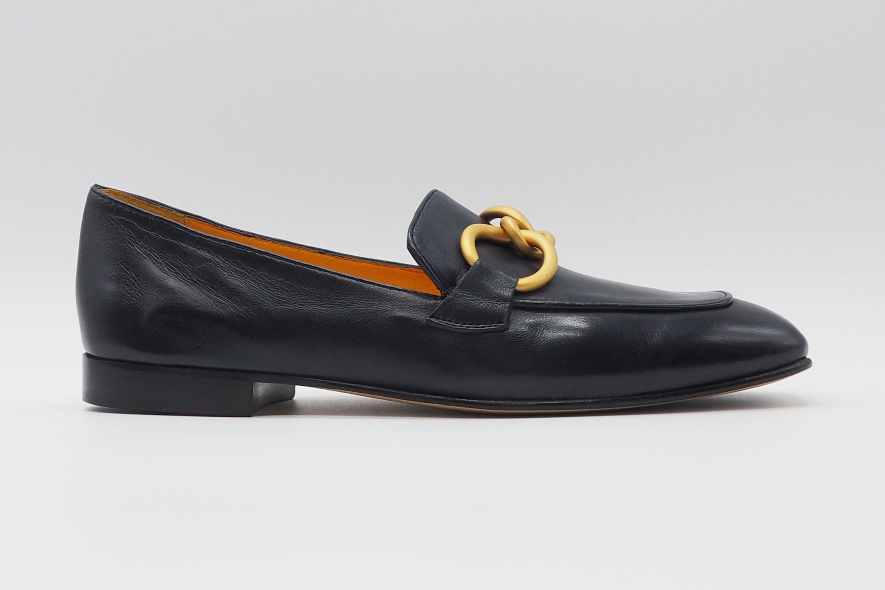 Edle Damen Loafer aus Leder in Dunkelblau - Gioia Damen Loafers & Schnürer Mara Bini