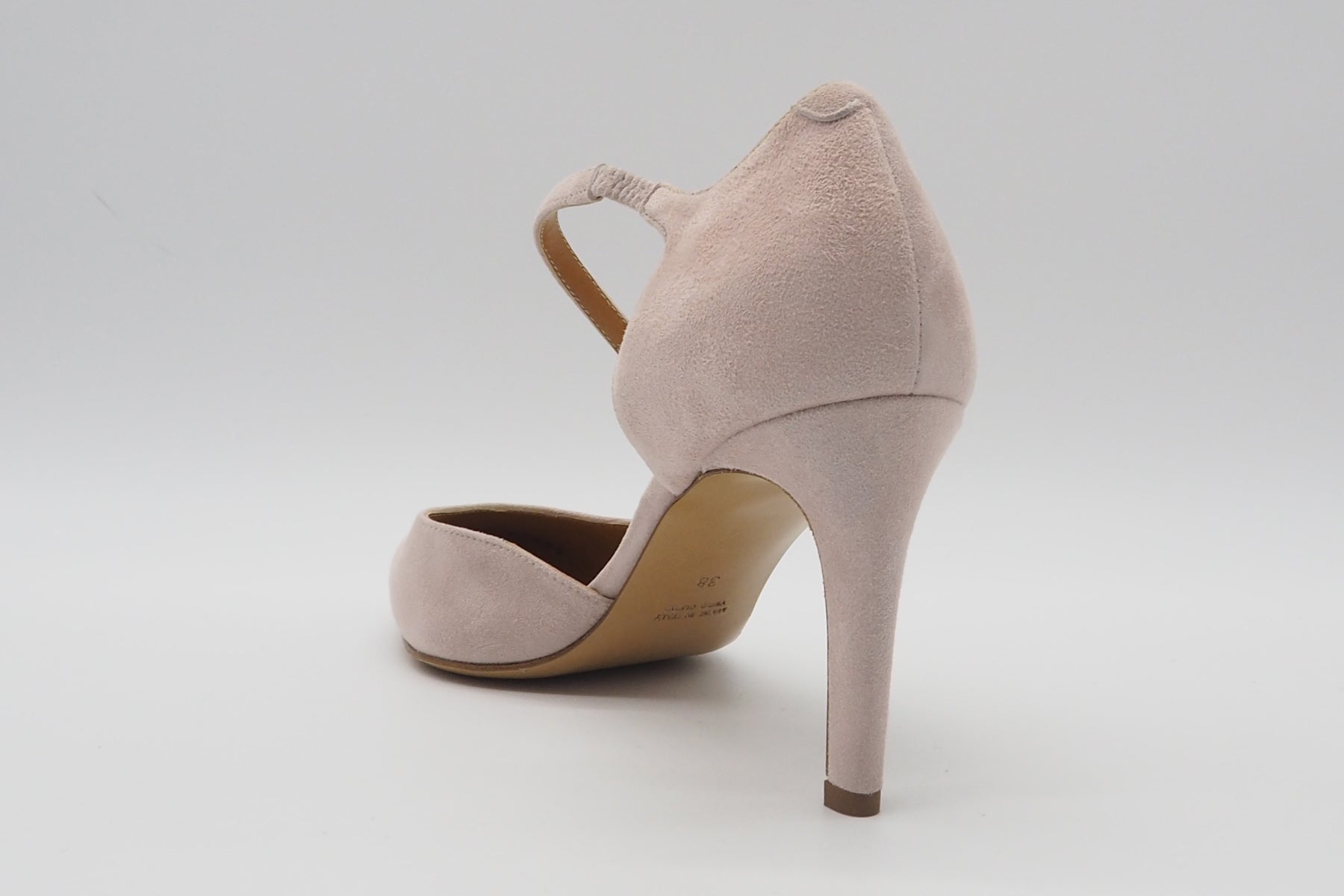Edle Damen Pumps aus Veloursleder in Skin - Absatz 8cm Damen Pumps & Slings Karin