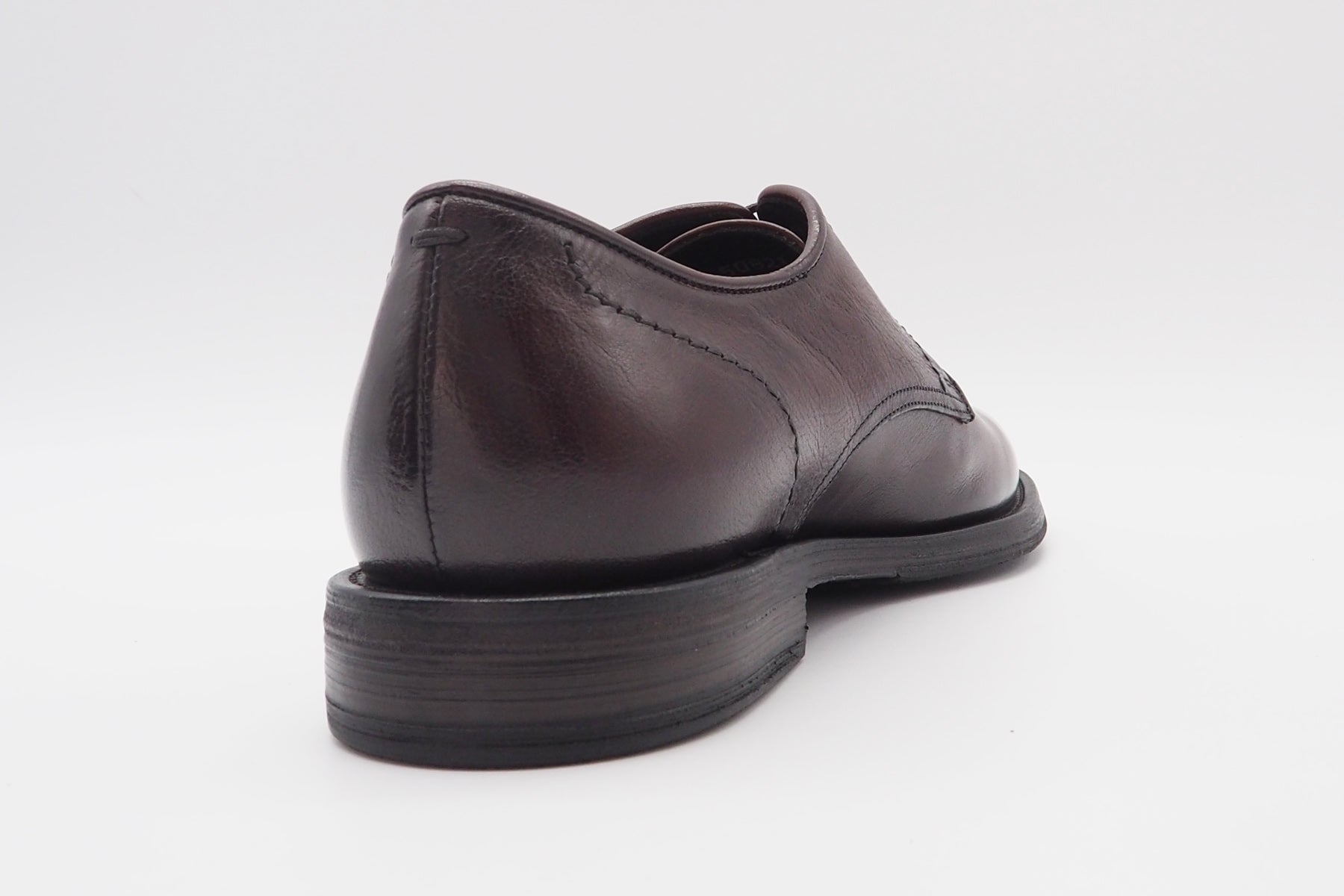 Edle Herren Schnürschuh aus Leder in Rotbraun Herren Klassik modern Pantanetti