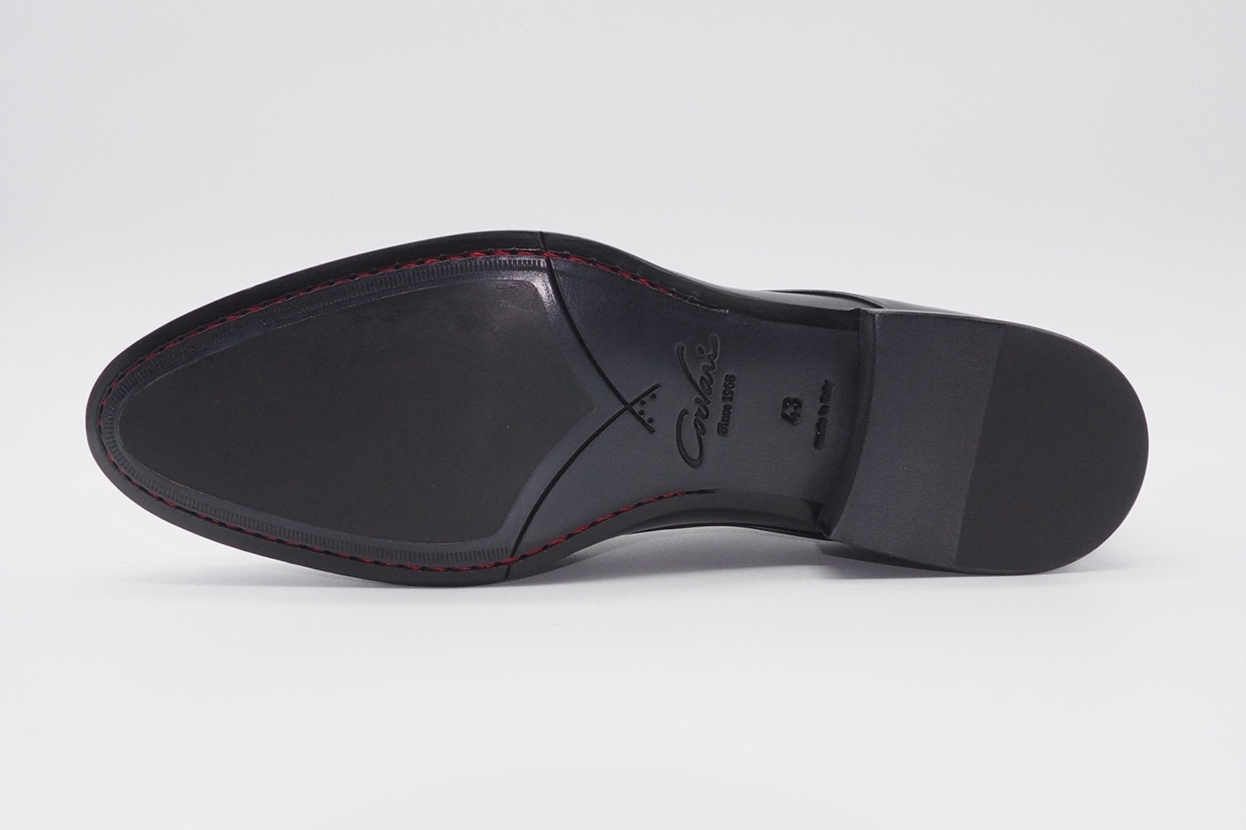 Eleganter Herrenschnürschuh aus Nappaleder mit Ledersohle in Schwarz Herren Klassik modern Corvari