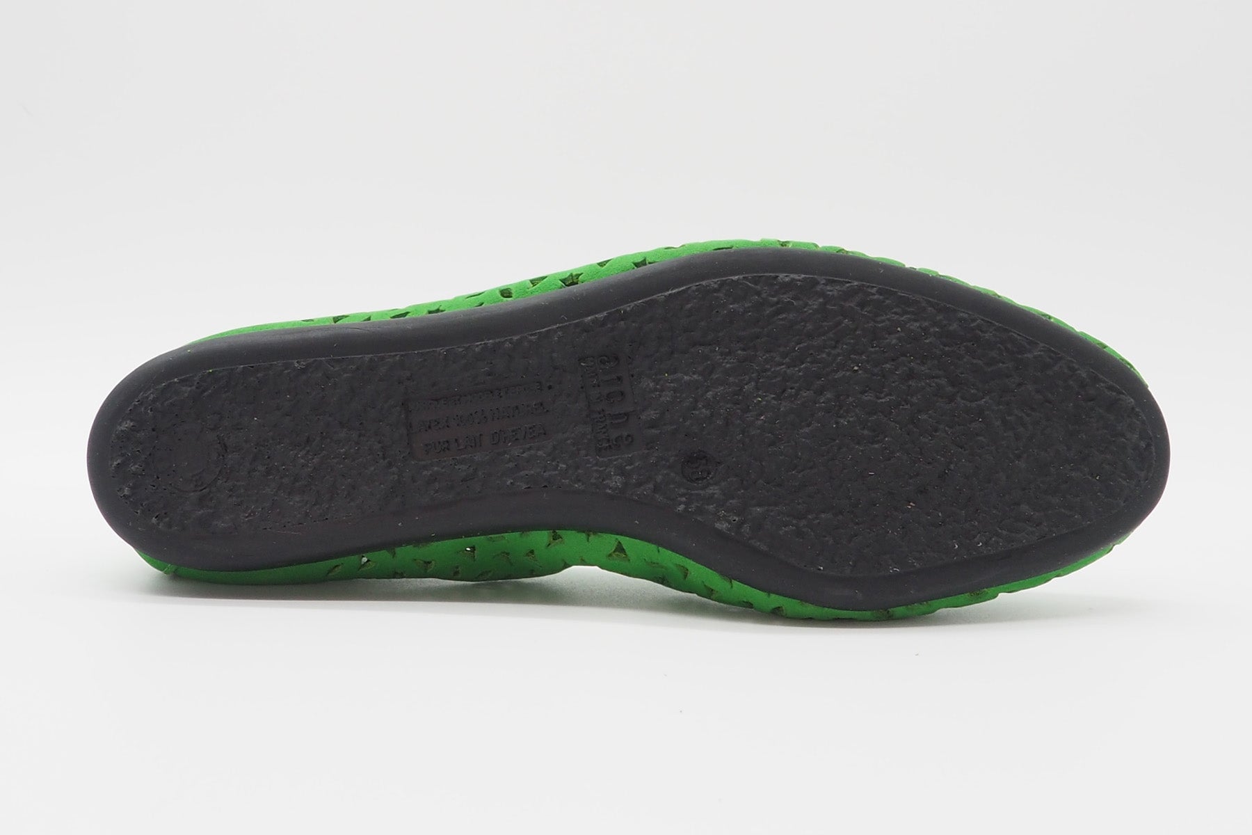 Feine Damen Ballerina aus Nubukleder in Grün - Lilly Damen Ballerinas Arche