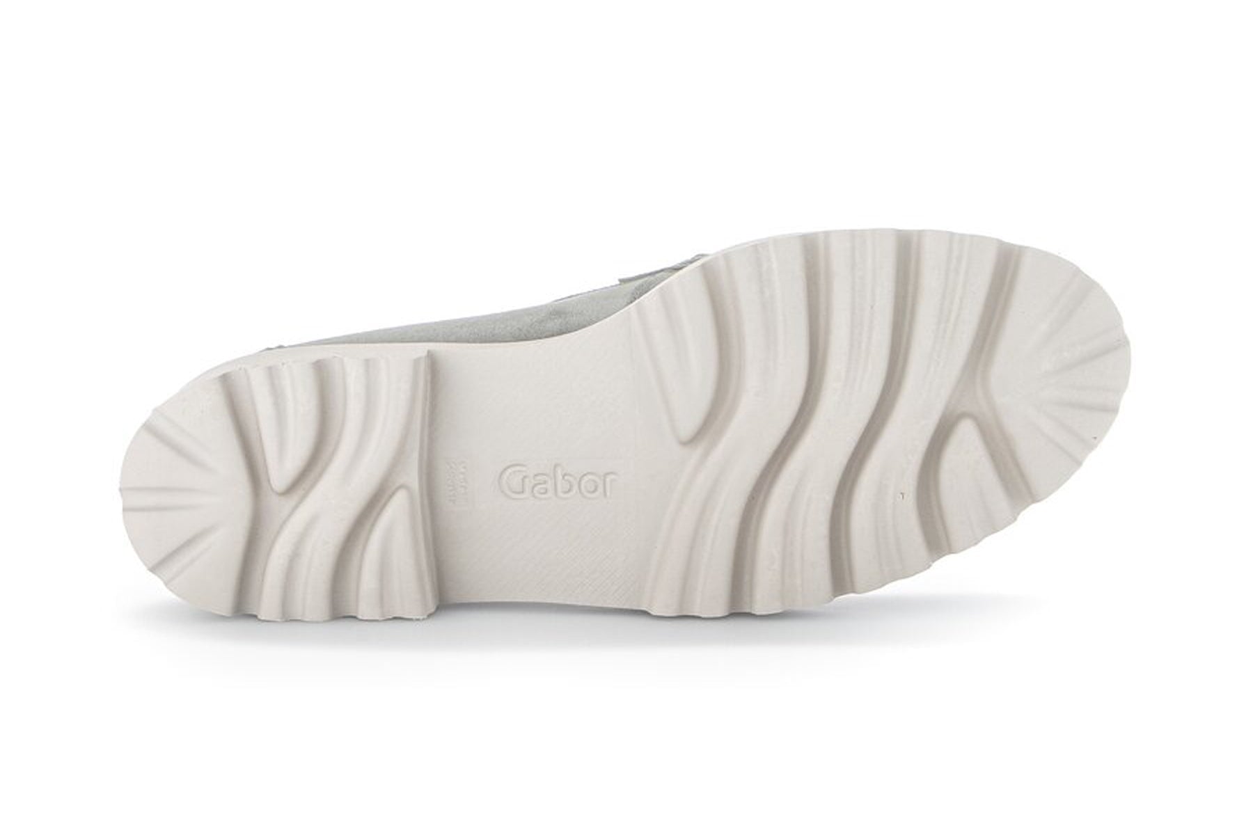 Feine Damen Loafer aus Veloursleder in Grün - Absatz 3,5cm Damen Loafers & Schnürer Gabor