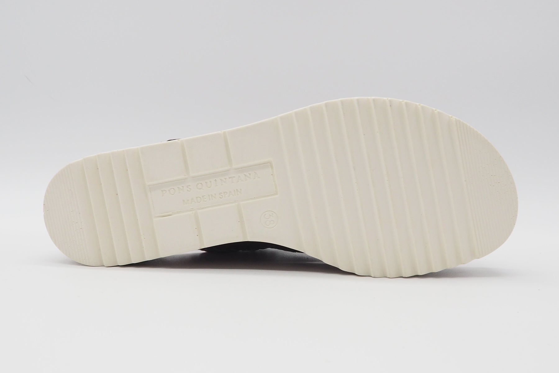 Feine Damen Sandale aus geflochtenem Leder in Braun, Blau & Rot - Absatz 4cm Damen Sandalen Pons Quintana