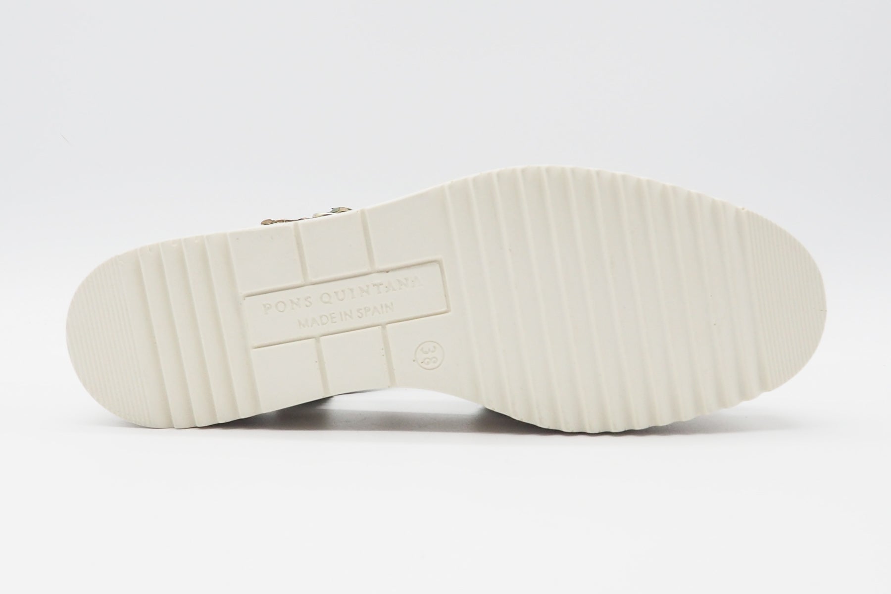 Feine Damen Slings aus geflochtenem Leder in Olive, Beige & Dunkelbraun - Absatz 4cm Damen Pumps & Slings Pons Quintana