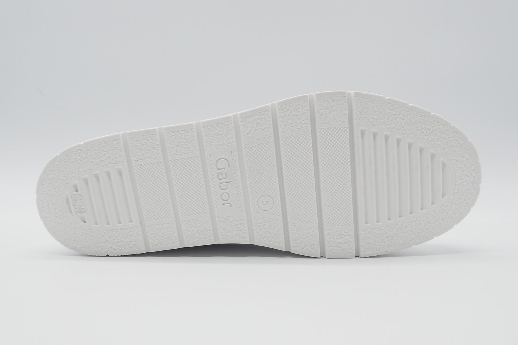 Feine Damen Sneaker aus Glattleder in Weiß - Absatz 3,5cm Damen Sneaker Gabor