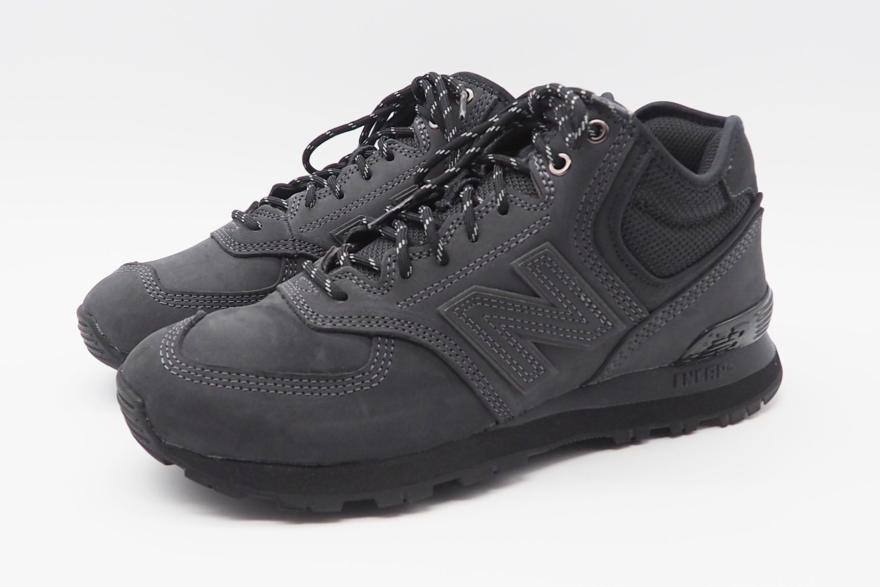 Herren Hightop-Sneaker aus Nubukleder in Grau - Classics Traditionnels Herren Sneaker New Balance