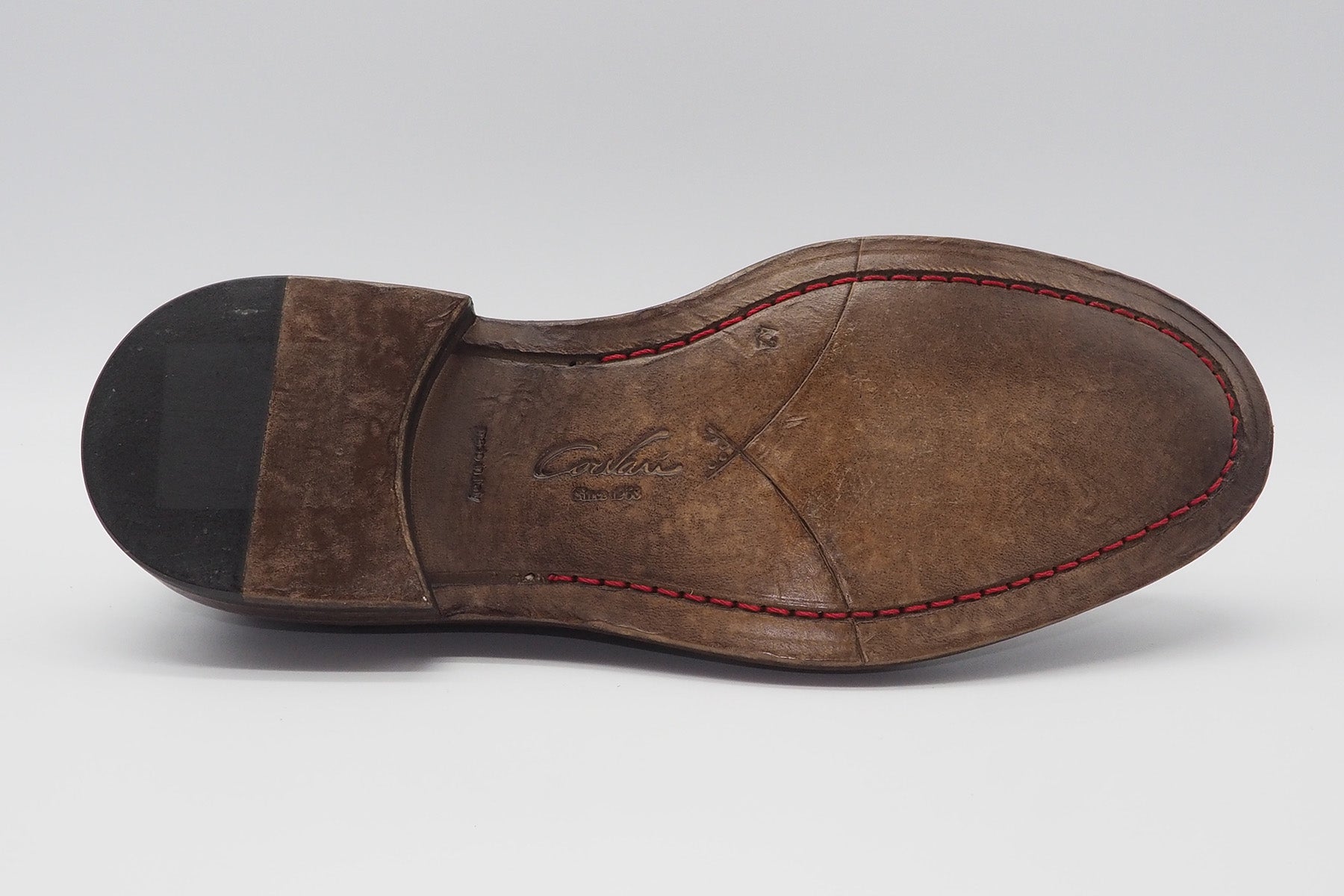 Herren Loafer aus Glattleder in Dunkelbraun Herren Loafers & Slipper Corvari