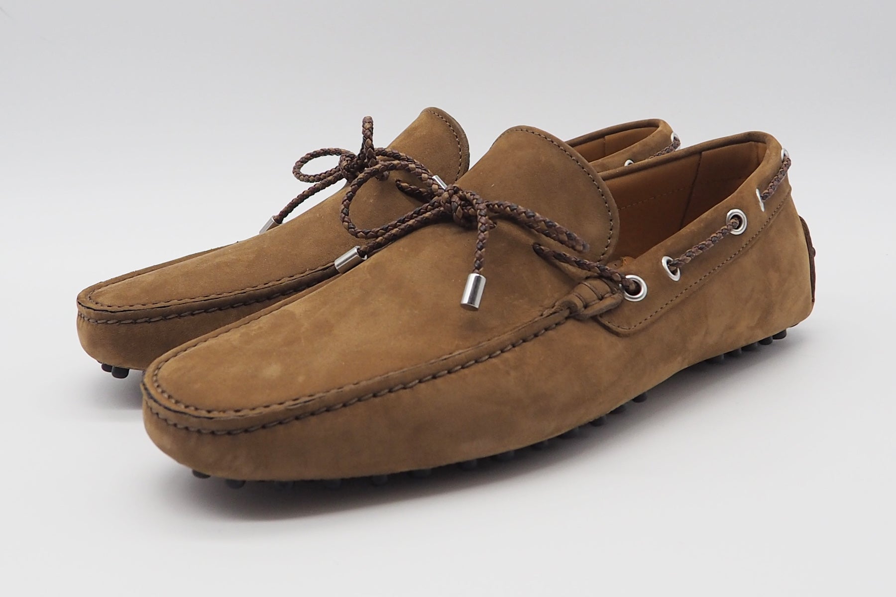 Herren Loafer aus Nubukleder in Braun Herren Loafers & Slipper Conte V