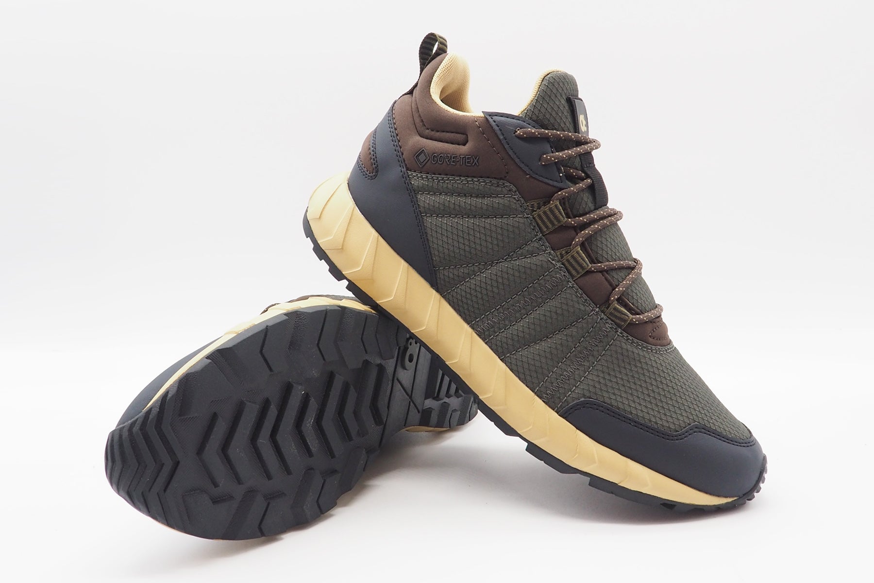 Herren Midcut-Sneaker aus Mesh in Olive - Gore-Tex Herren Sneaker Zero C Shoes