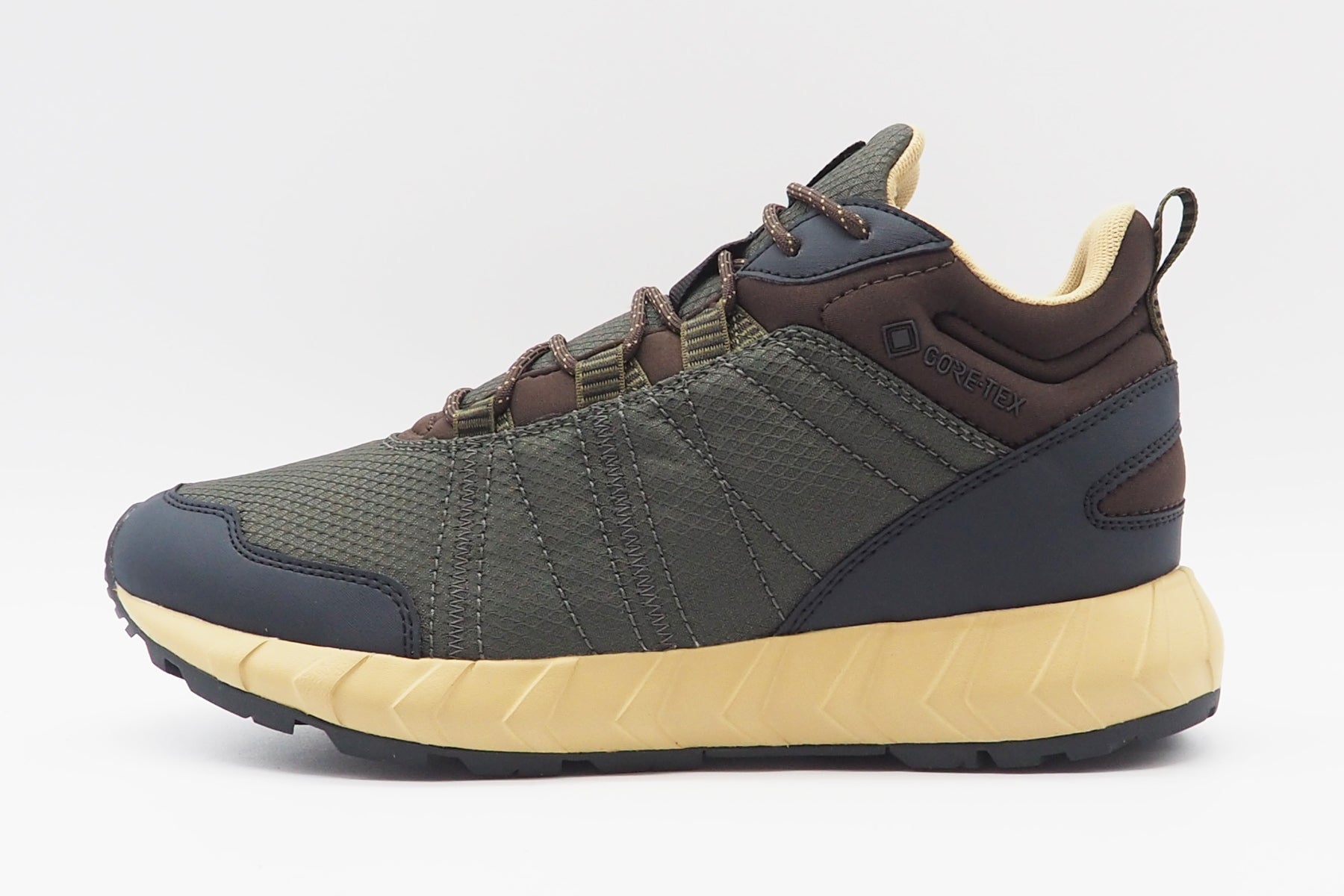 Herren Midcut-Sneaker aus Mesh in Olive - Gore-Tex Herren Sneaker Zero C Shoes