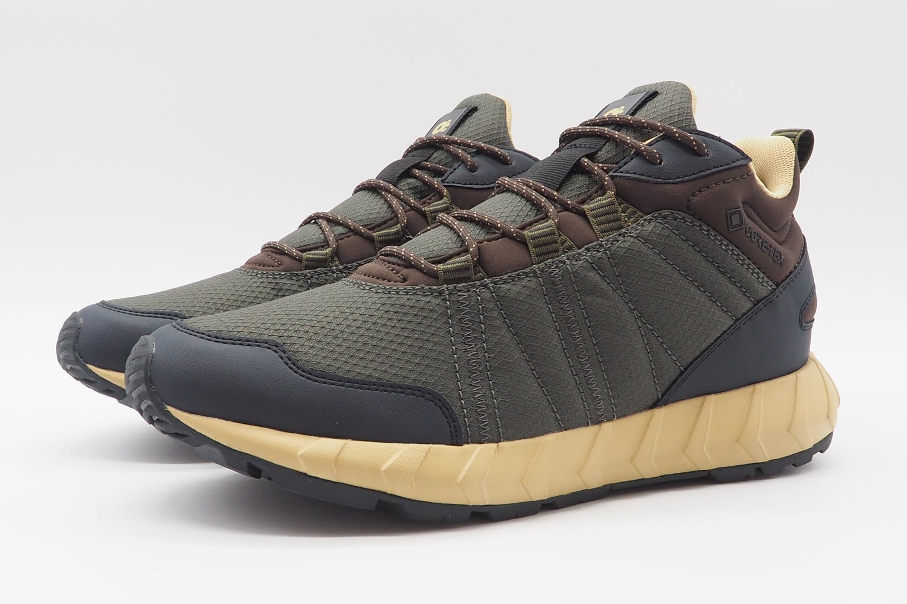 Herren Midcut-Sneaker aus Mesh in Olive - Gore-Tex Herren Sneaker Zero C Shoes