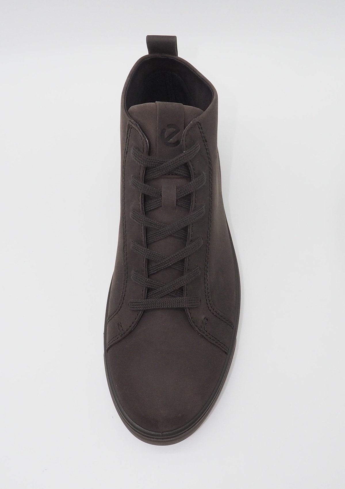 Herren Midcut-Sneaker aus Nubukleder in Dunkelbraun - Wasserdicht Herren Sneakers Leder Ecco