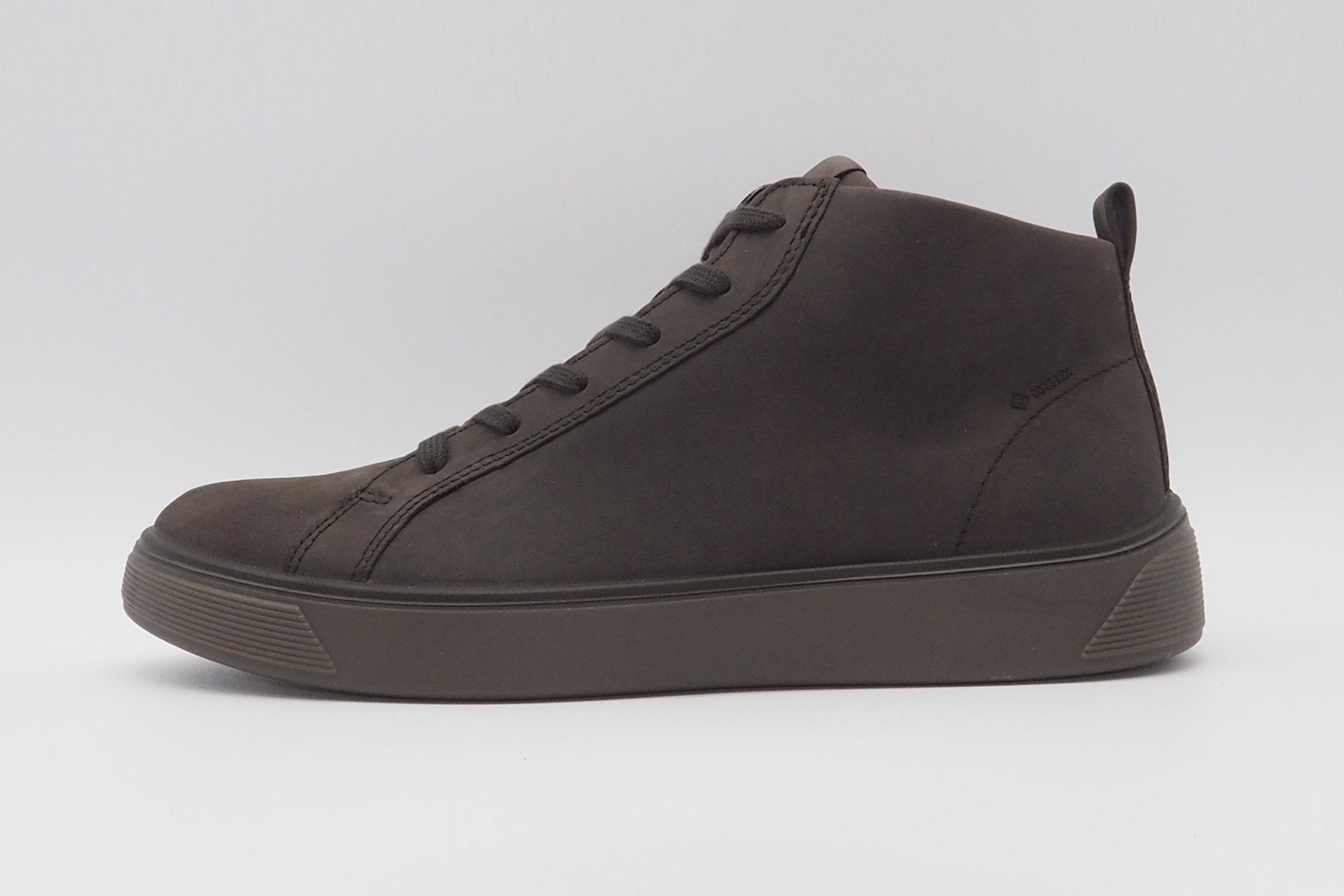 Herren Midcut-Sneaker aus Nubukleder in Dunkelbraun - Wasserdicht Herren Sneakers Leder Ecco