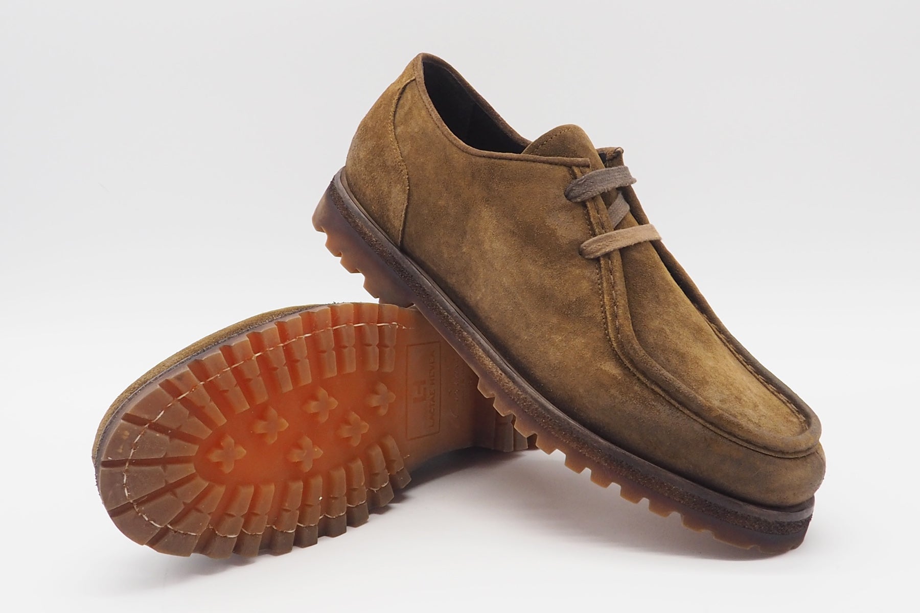 Herren Mokassin aus Veloursleder in Braun Herren Slipper & Mokassin Corvari