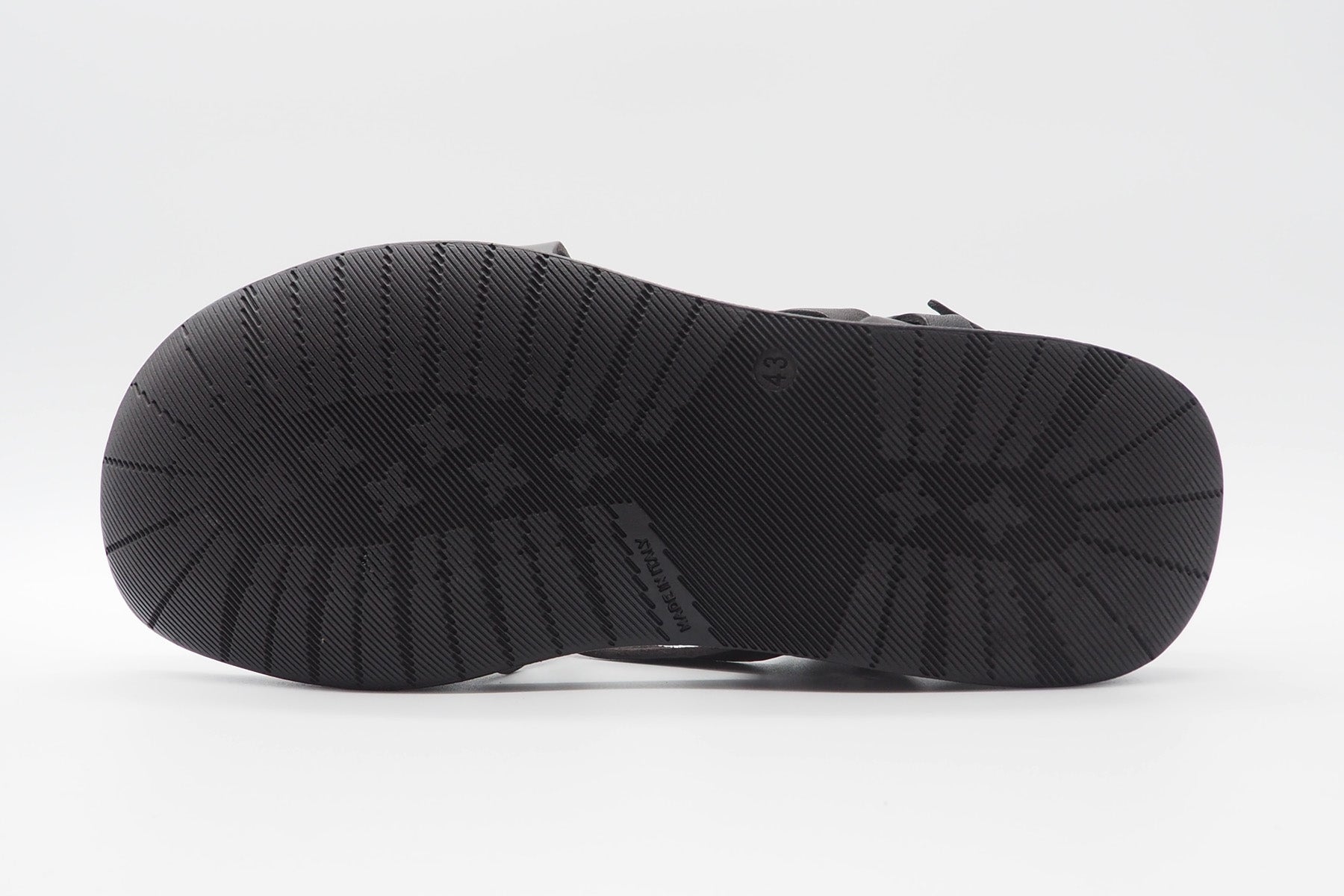 Herren Sandale aus Glattleder in Dunkelbraun Herren Sommer Schuhe Brador