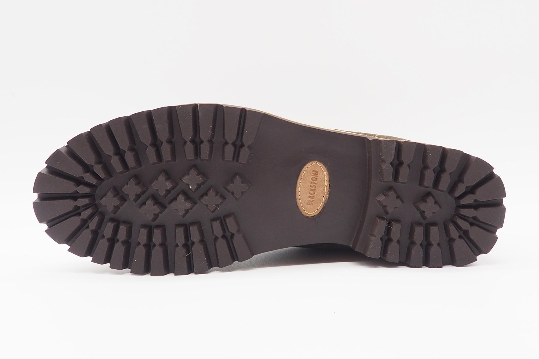 Herren Schnürboot aus Veloursleder in Tope - Saloon Herren Stiefeletten Blackstone