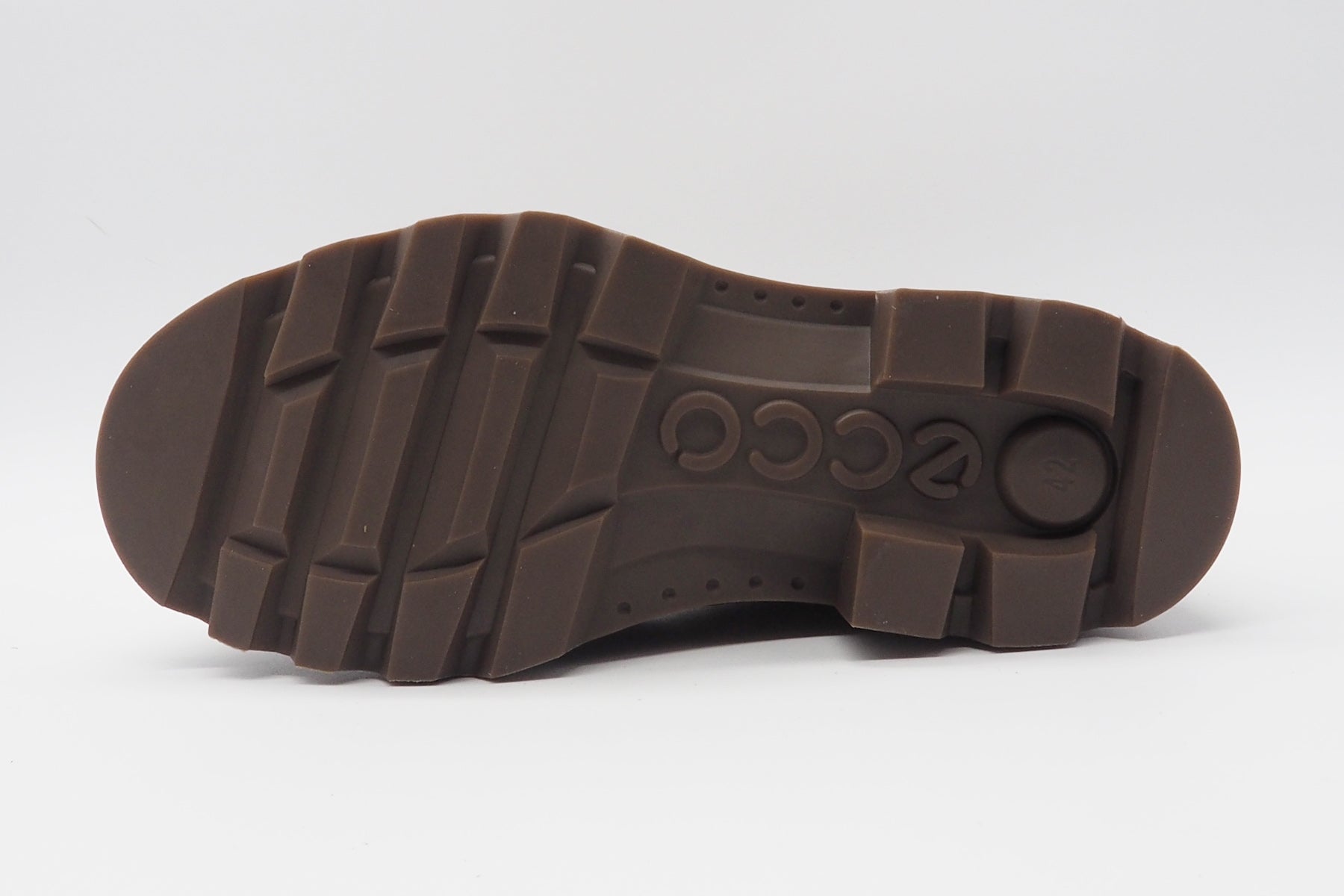 Herren Schnürboots aus Leder in Cognac - Wasserdichte ECCO WATERPROOF Konstruktion Herren Schnürboots Ecco