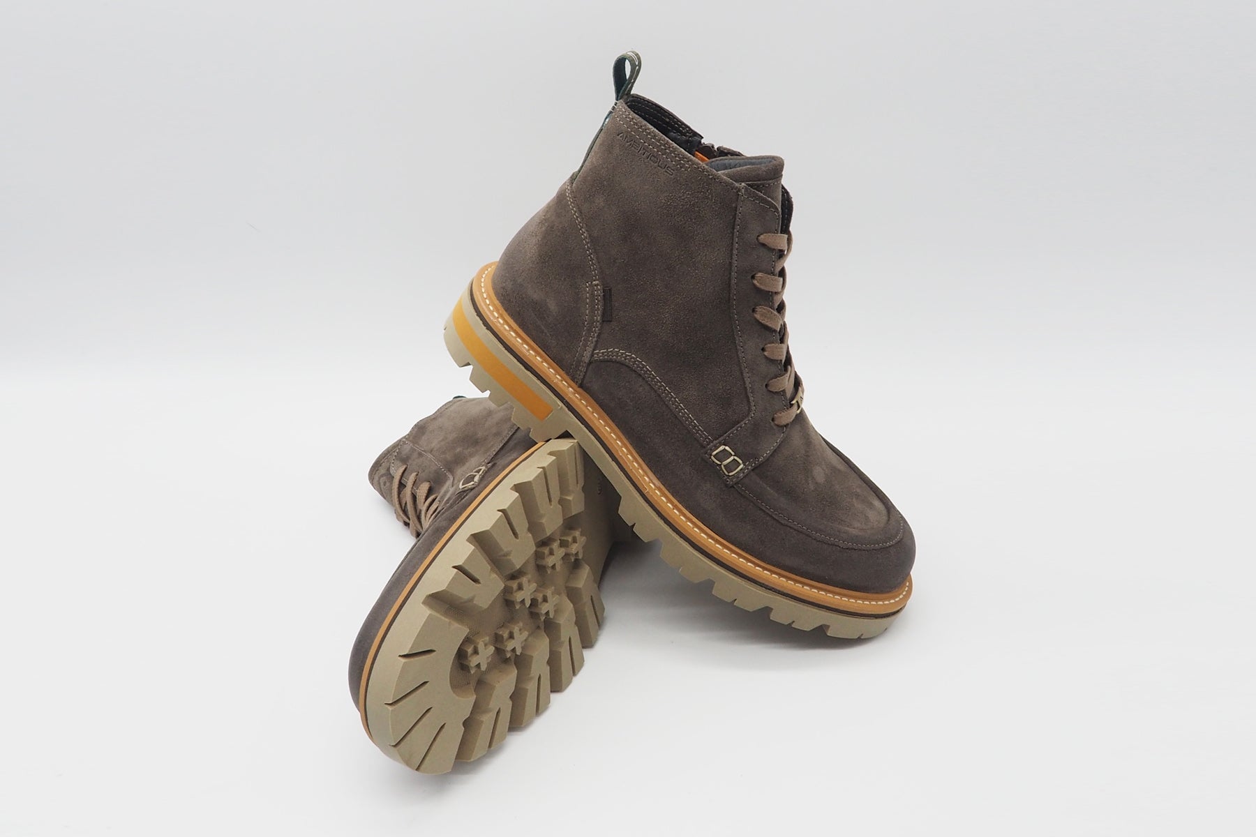 Herren Schnürboots aus Veloursleder in Tope Herren Schnürboots Ambitious