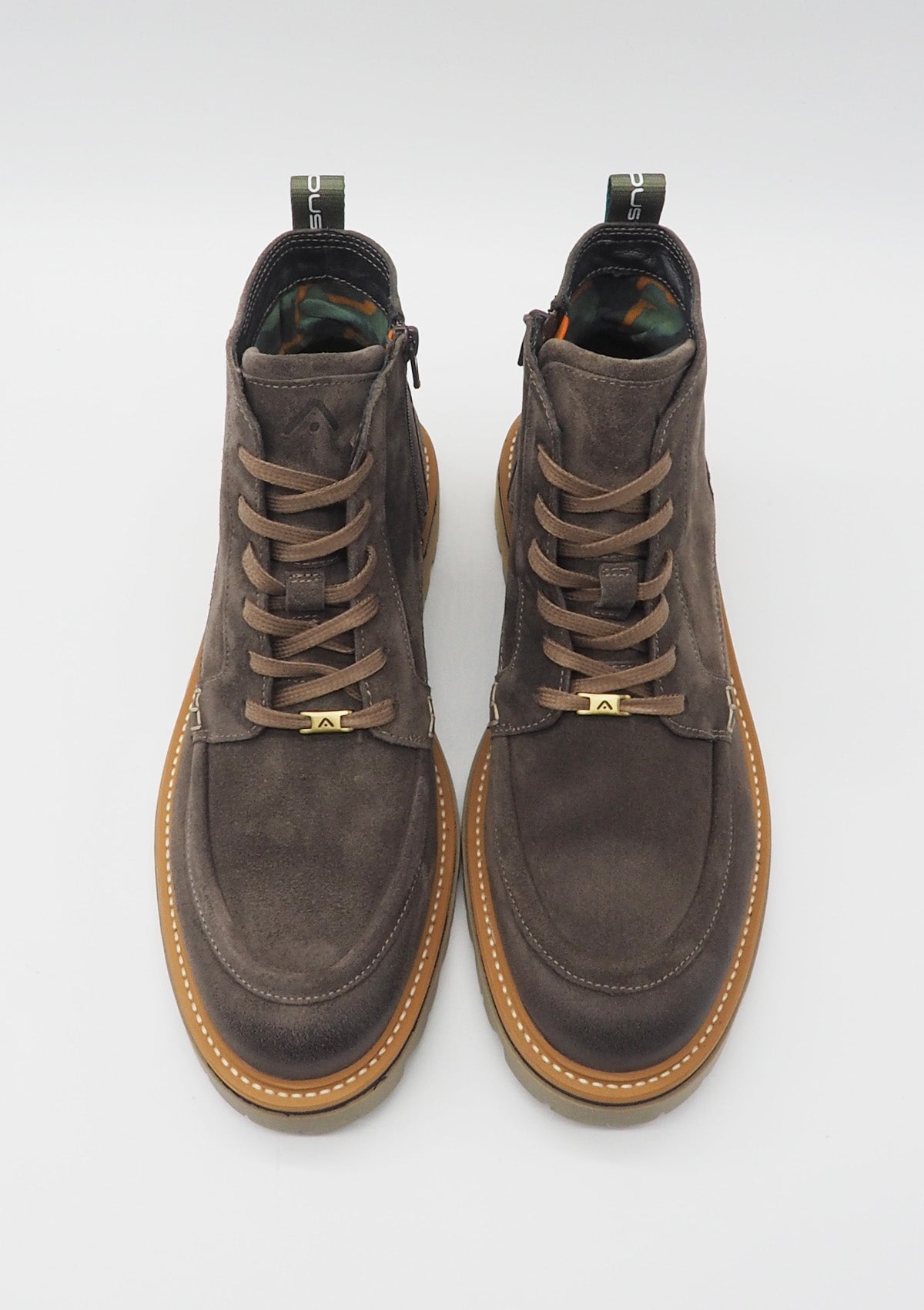 Herren Schnürboots aus Veloursleder in Tope Herren Schnürboots Ambitious