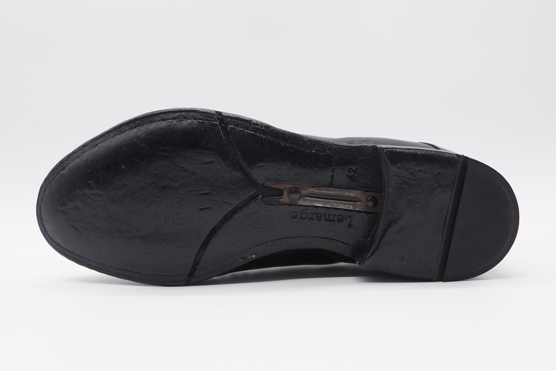 Herren Schnürschuh aus Glattleder in Dunkelblau - Ledersohle Herren Klassik modern Lemargo