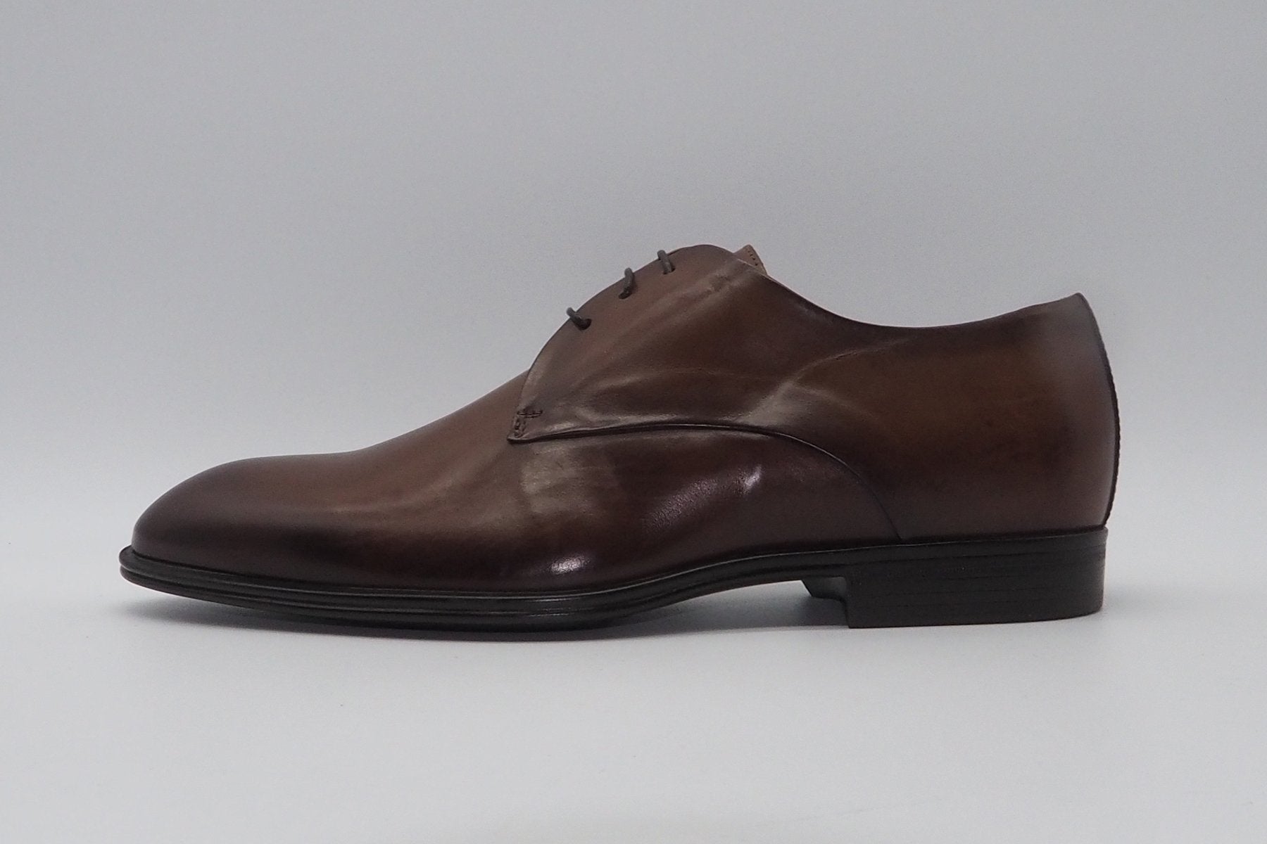 Herren Schnürschuh aus Leder in Cognacbraun Herren Klassik modern Corvari
