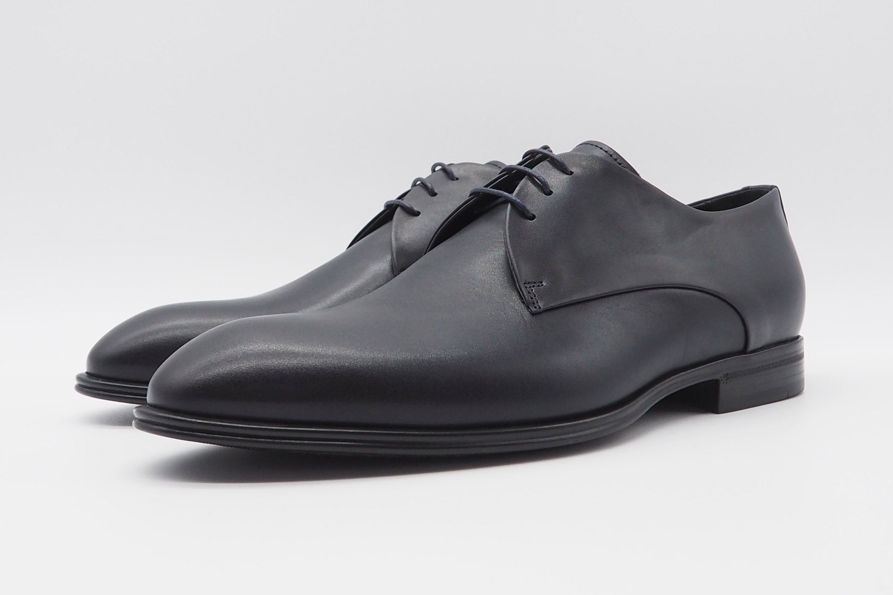 Herren Schnürschuh in Mitternachtsblau - weiche Sohle Herren Klassik modern Corvari