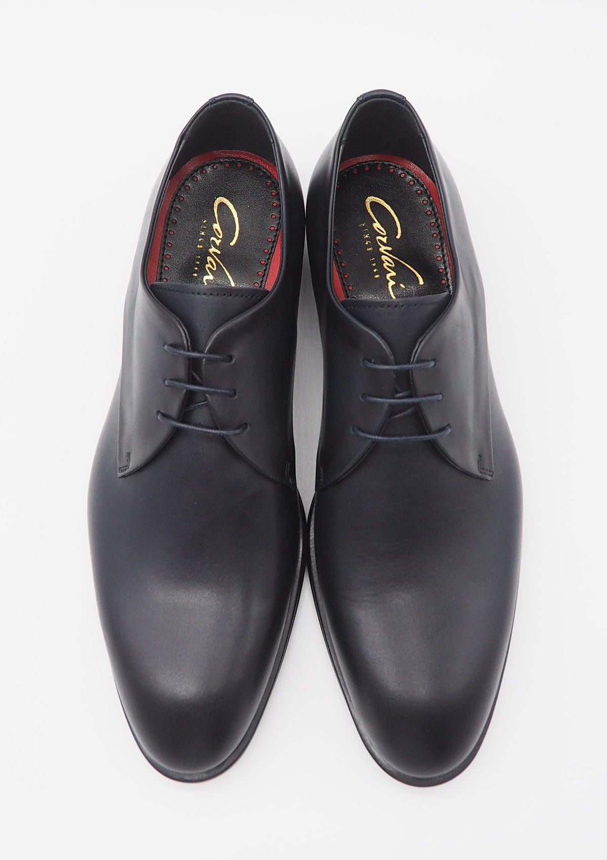 Herren Schnürschuh in Mitternachtsblau - weiche Sohle Herren Klassik modern Corvari