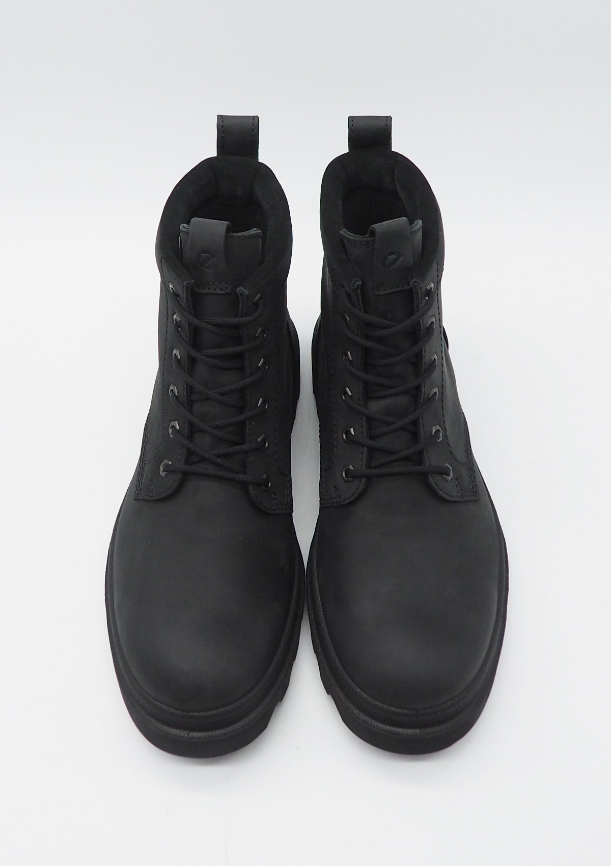 Herren Schnürstiefel aus Leder in Schwarz - Wasserabweisend HYDROMAX® - Outdoor Herren Stiefeletten Ecco