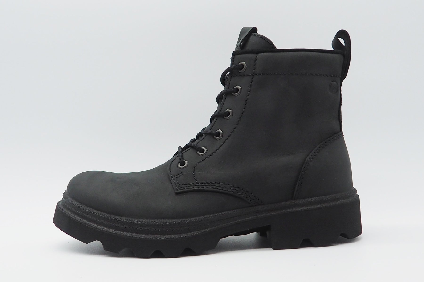 Herren Schnürstiefel aus Leder in Schwarz - Wasserabweisend HYDROMAX® - Outdoor Herren Stiefeletten Ecco
