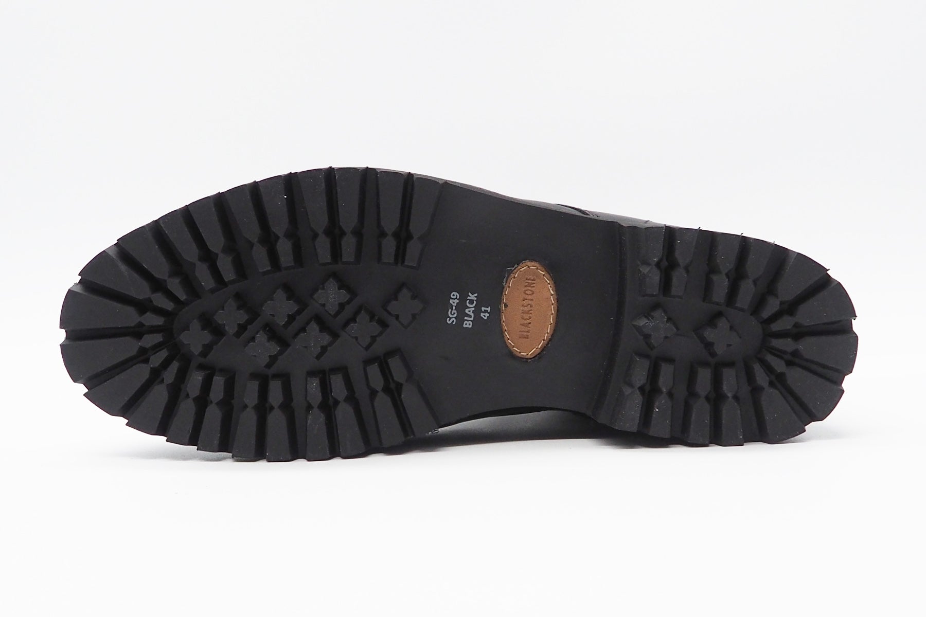 Herren Schnürstiefelette aus Leder in Schwarz - Innenfutter Schaffell Herren Stiefeletten Blackstone