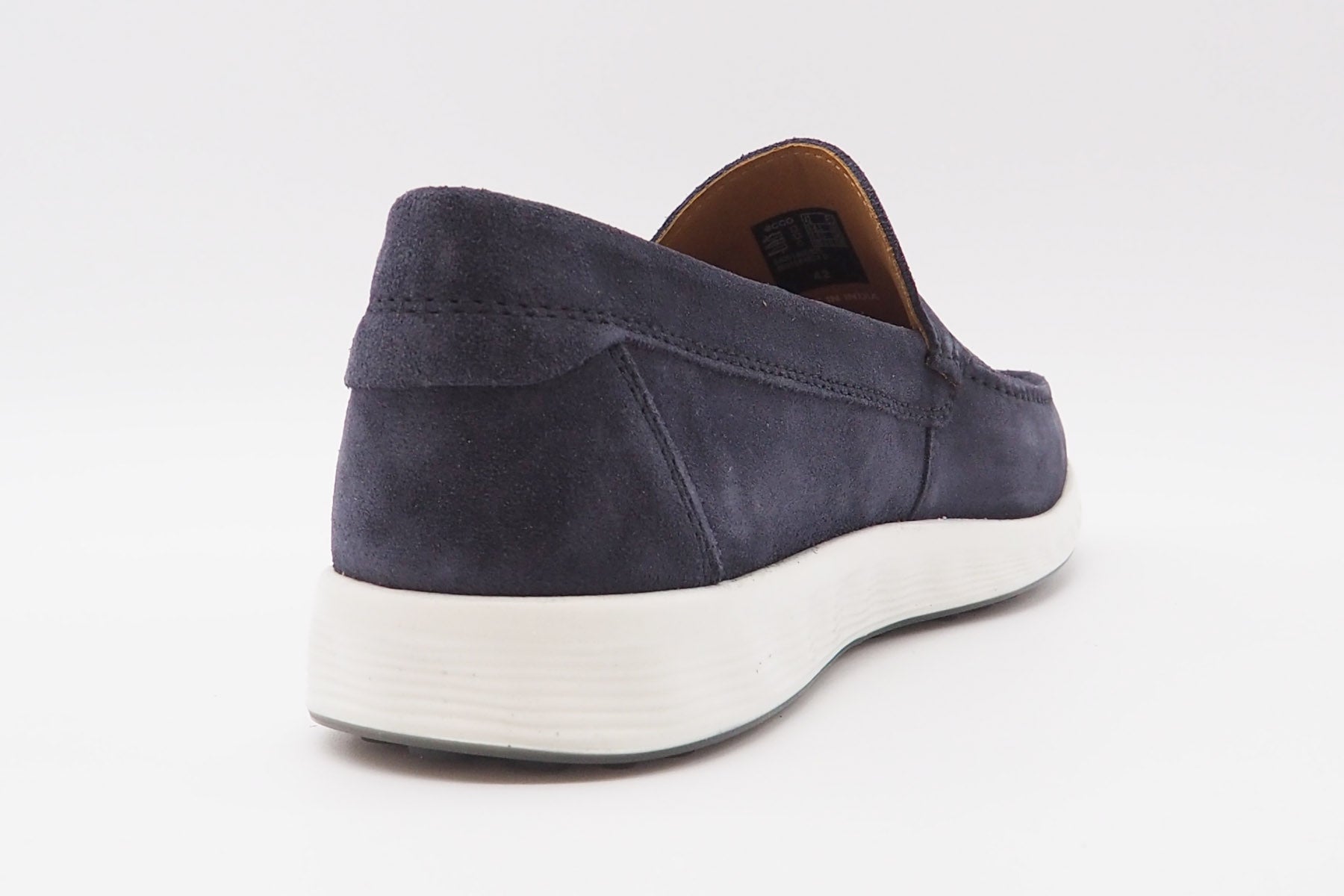 Herren Slipper aus Veloursleder in Blau Herren Loafers & Slipper Ecco