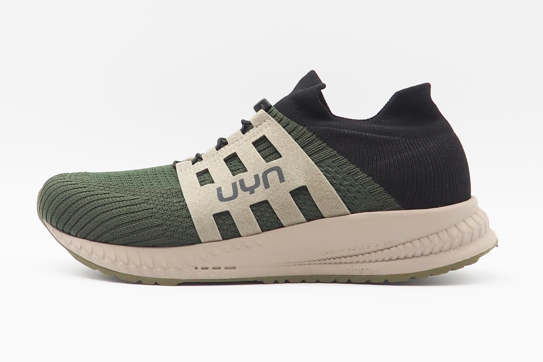 Herren Sneaker aus feiner Merinowolle in Military - zum Reinschlüpfen - Wasserdicht Herren Sneaker UYN