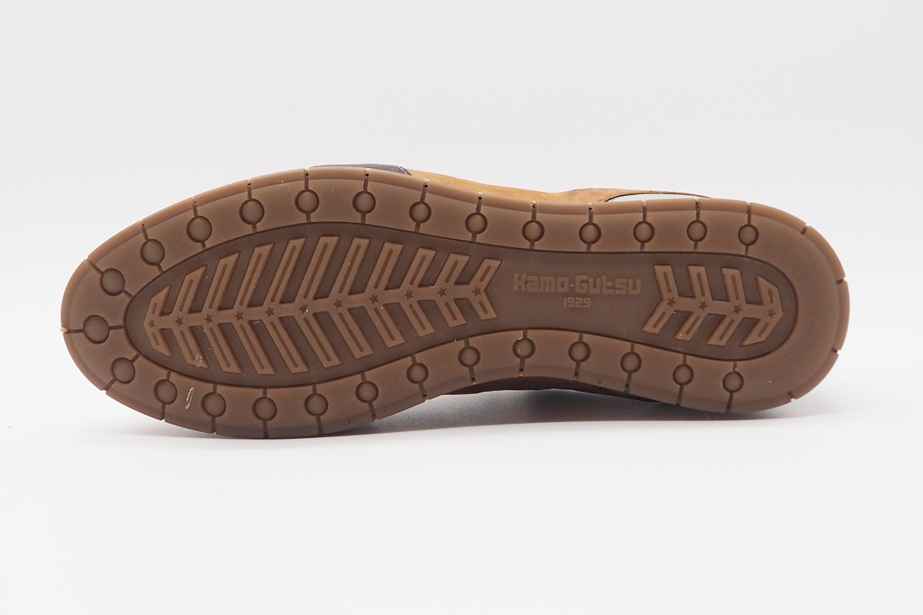 Herren Sneaker aus Glattleder in Braunkombination Herren Sneaker Kamo Gutsu