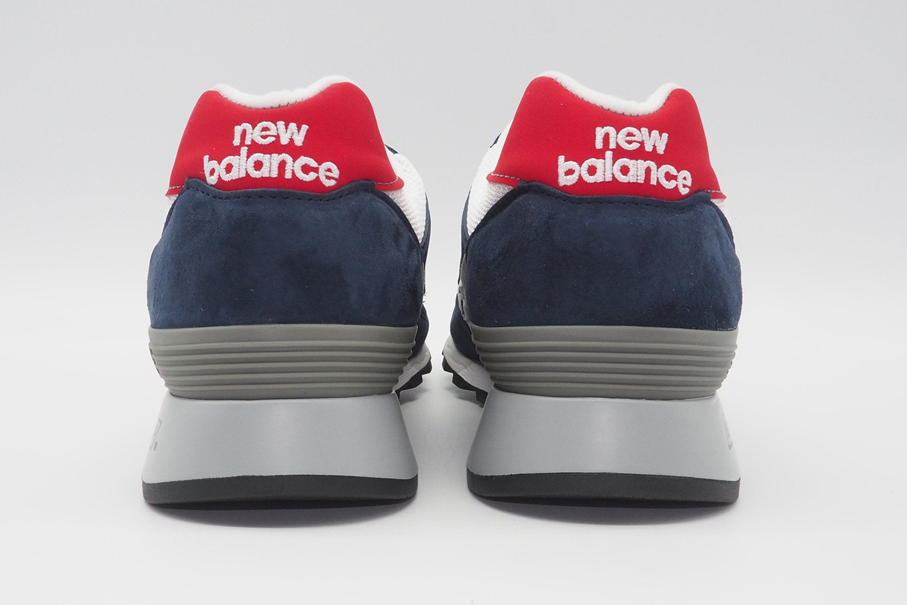Herren Sneaker aus Nubukleder & Mesh in Dunkelblau - Grau Herren Sneakers Leder New Balance