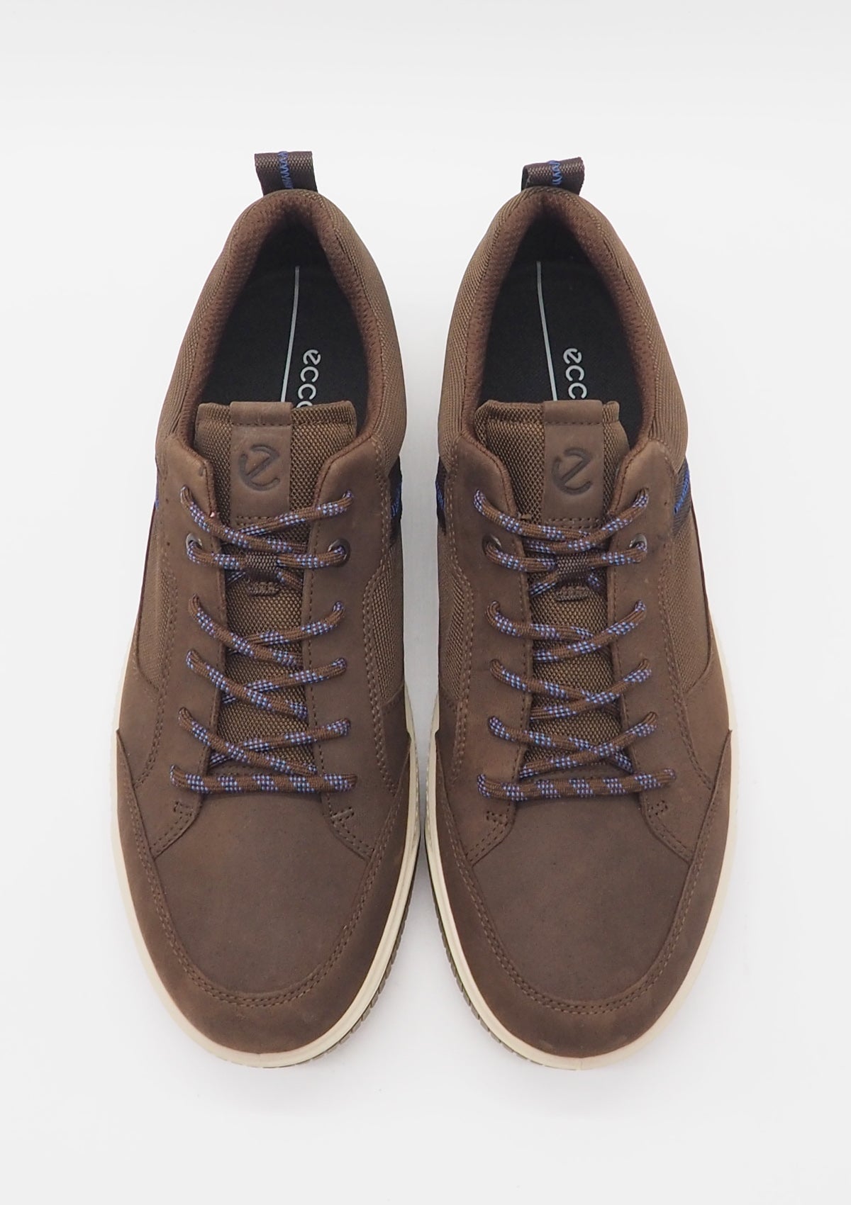 Herren Sneaker aus Nubukleder & Texti in Braun - Wasserdicht - Gore-Tex Herren Sneaker Ecco