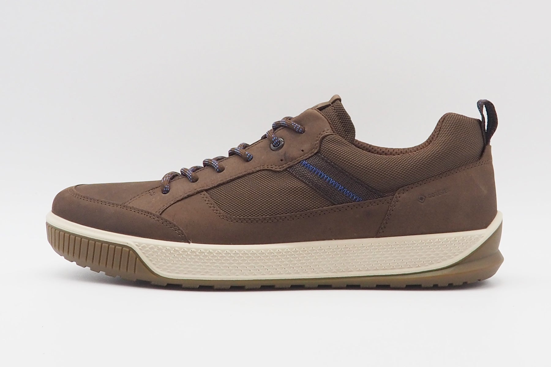 Herren Sneaker aus Nubukleder & Texti in Braun - Wasserdicht - Gore-Tex Herren Sneaker Ecco