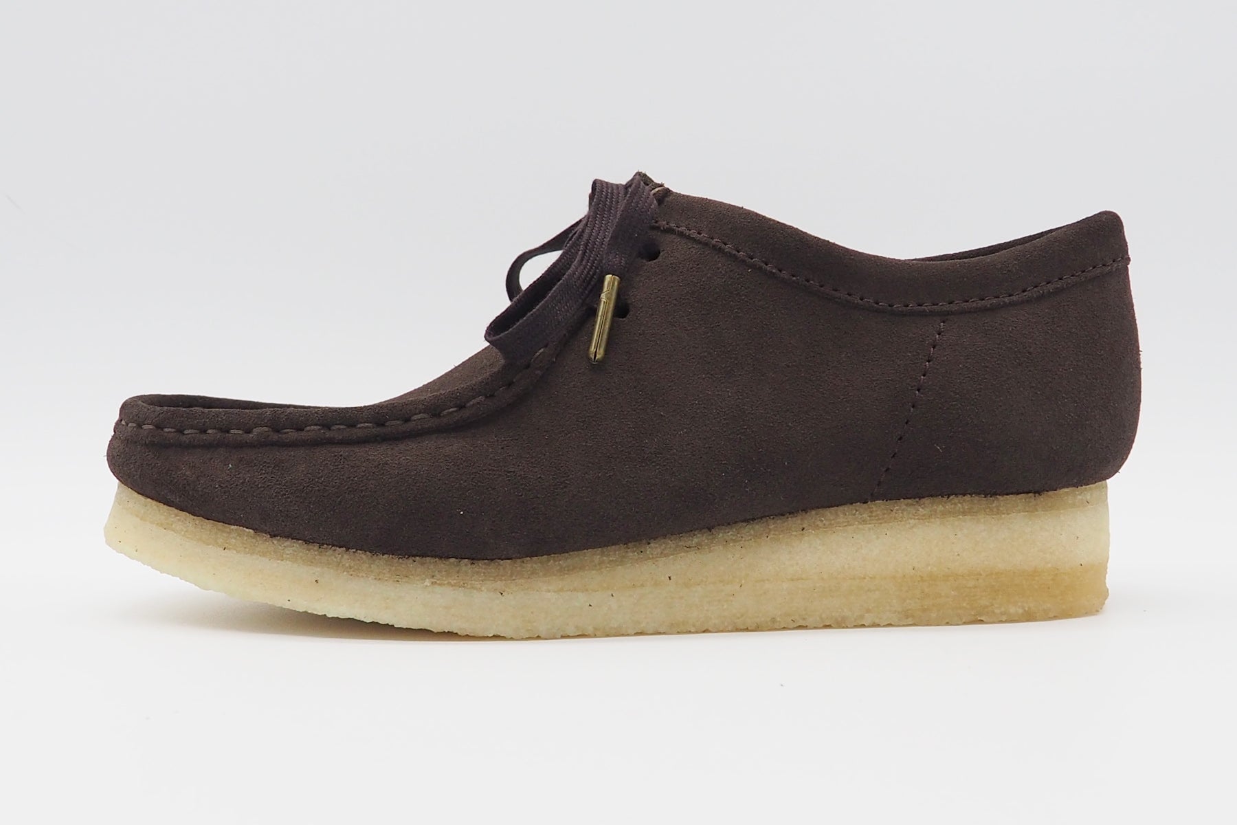 Herren Sneaker aus Veloursleder in Dunkelbraun - Wallabee Herren Sneaker Clarks Originals