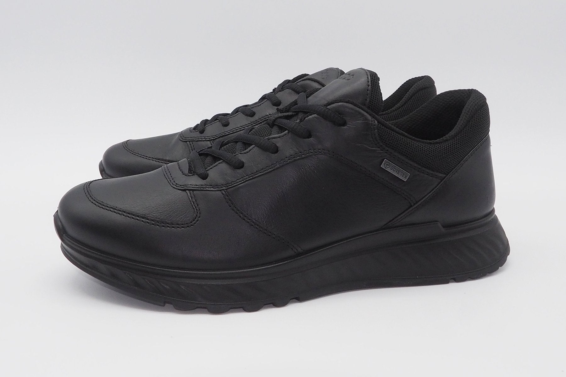 Herren Sneaker aus YAK-Leder in Schwarz - Wasserdicht Herren Sneakers Leder Ecco