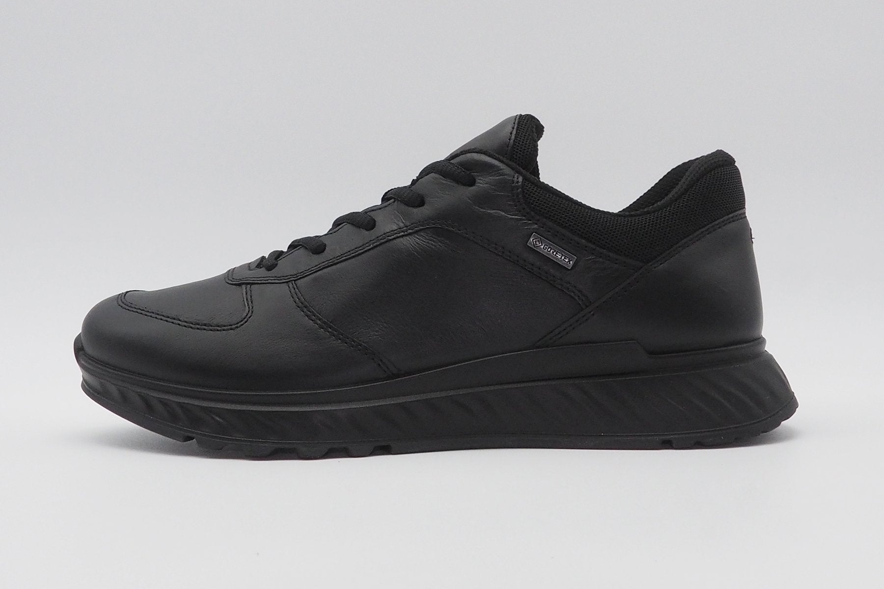 Herren Sneaker aus YAK-Leder in Schwarz - Wasserdicht Herren Sneakers Leder Ecco