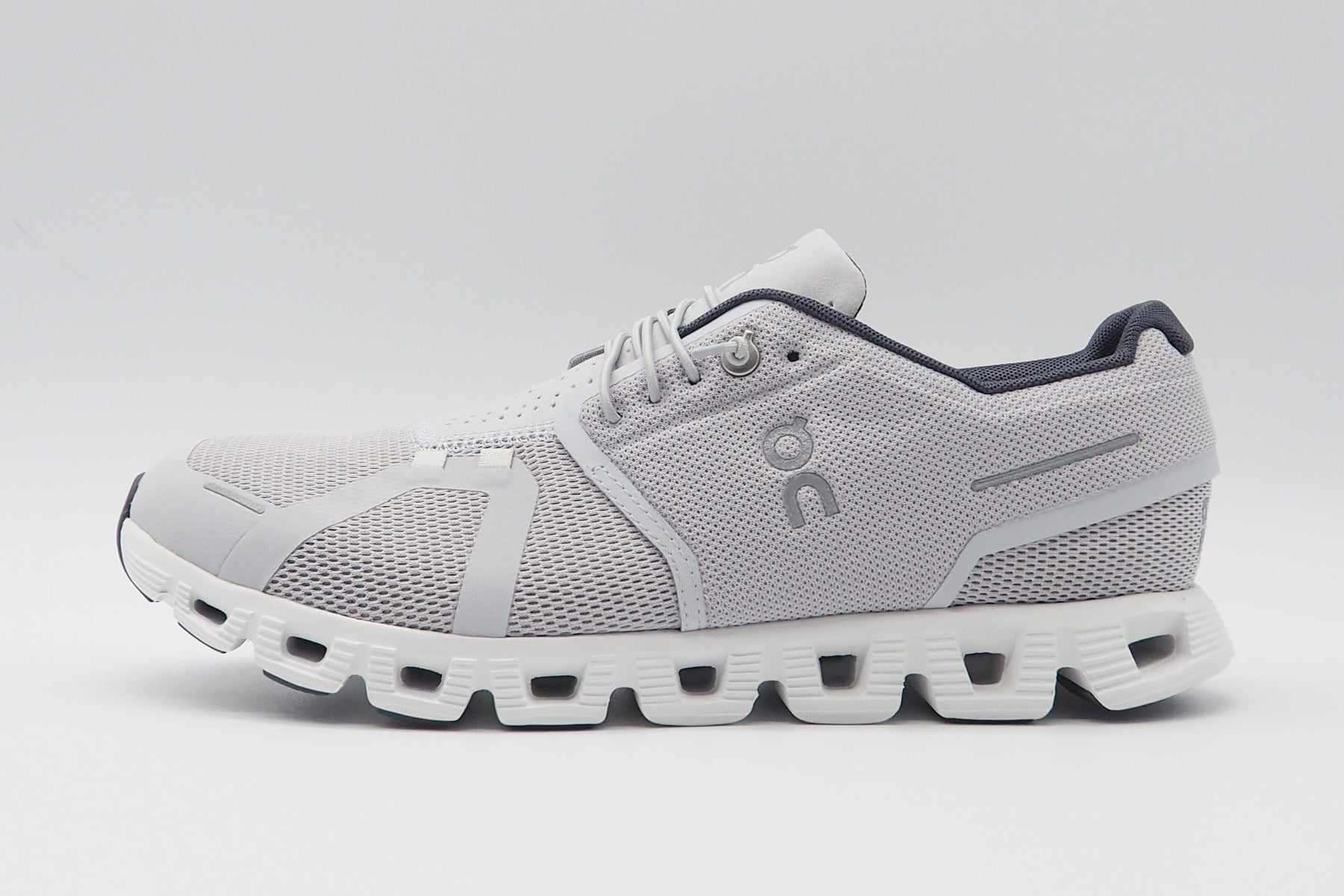 Herren Sneaker "Cloud 5" aus Mesh in Glacier & White Herren Sneaker On