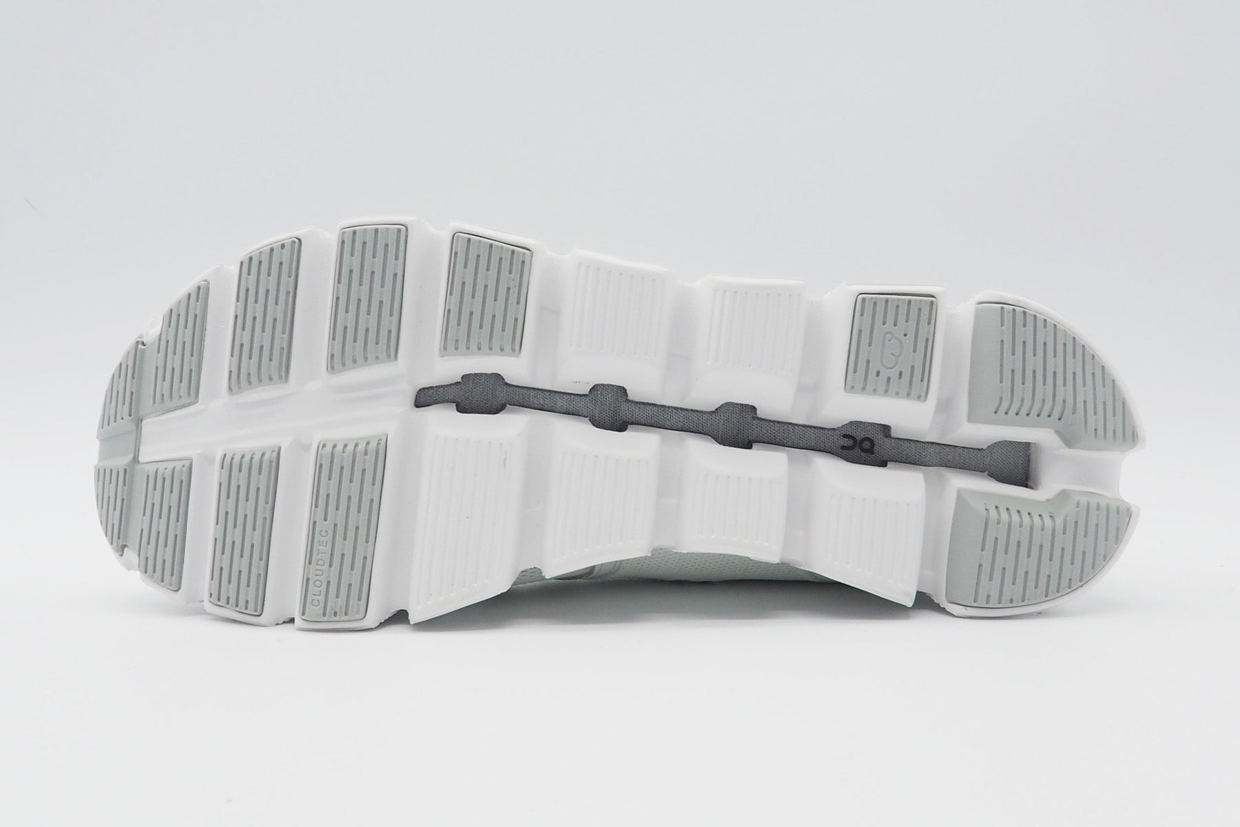 Herren Sneaker "Cloud 5" aus Mesh in Ice & White Herren Sneaker On