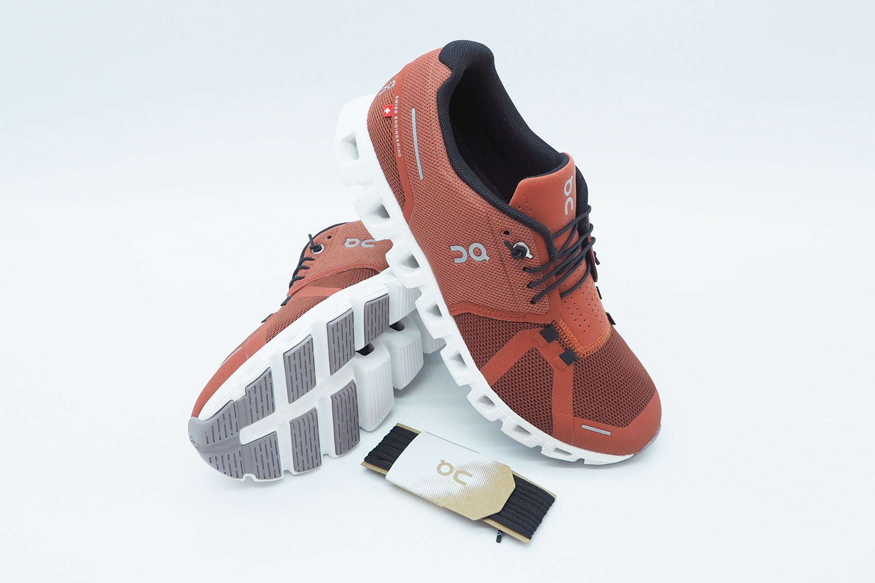 Herren Sneaker "Cloud 5" aus Mesh in Ruby & Rust Herren Sneaker On