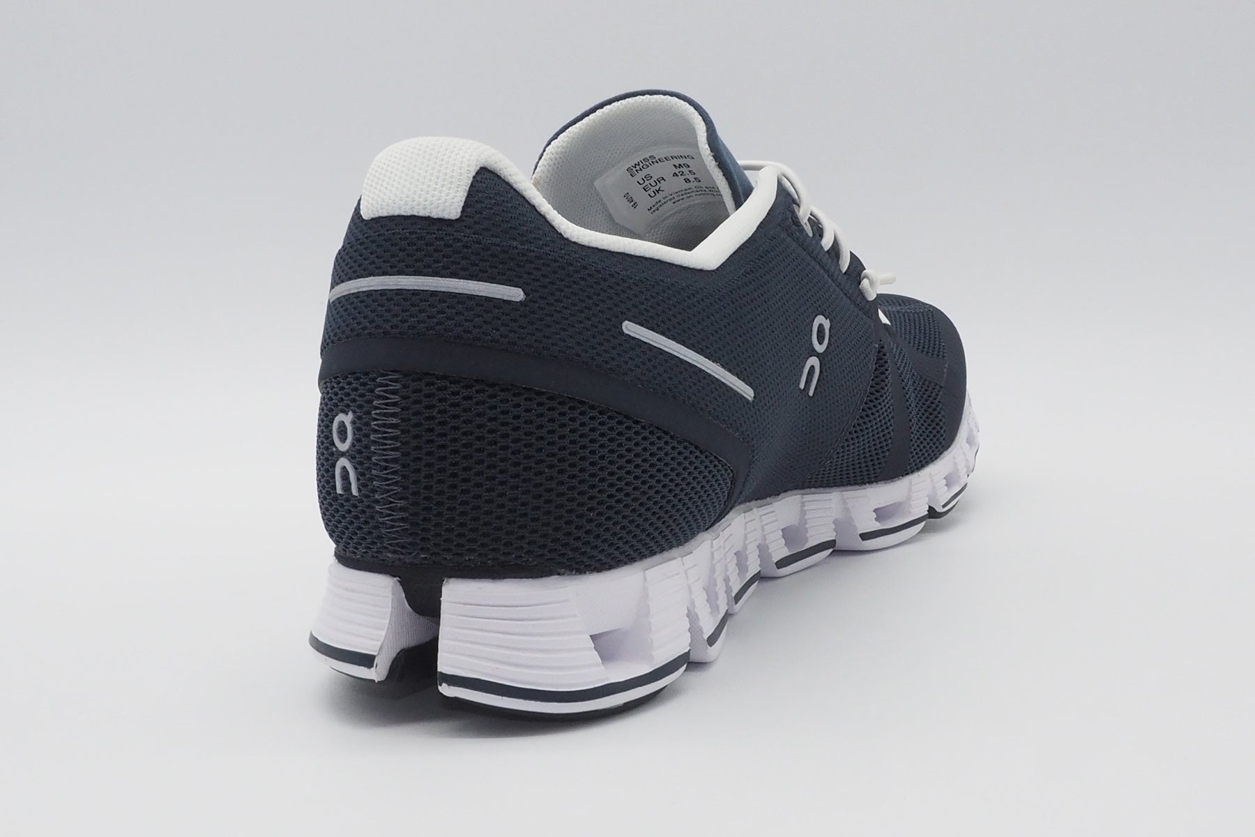 Herren Sneaker "Cloud" aus Mesh in Navy/White Herren Sneakers Leder On