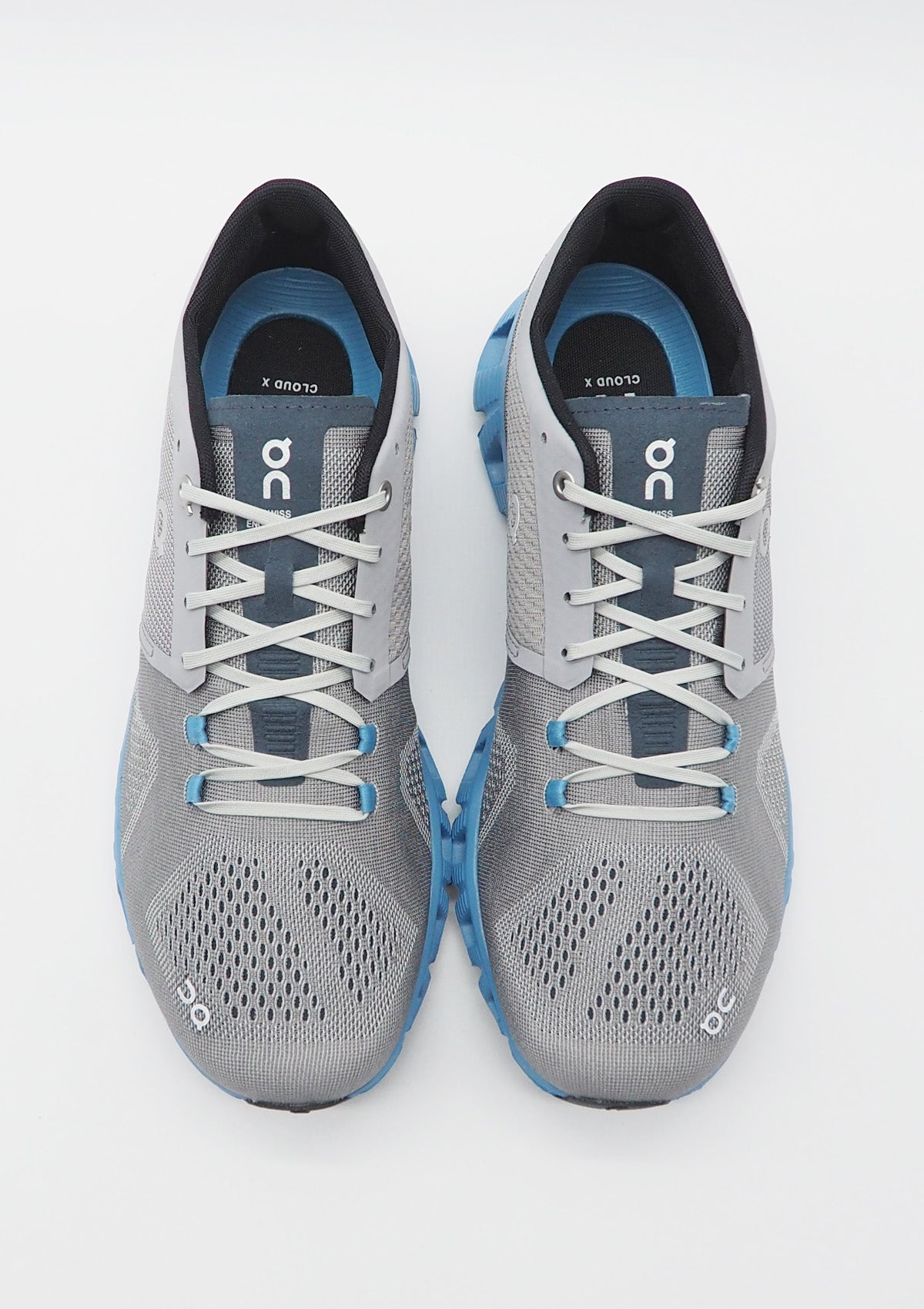 Herren Sneaker "Cloud X" aus Textil & Mesh in Alloy & Niagara Herren Sneakers Leder On