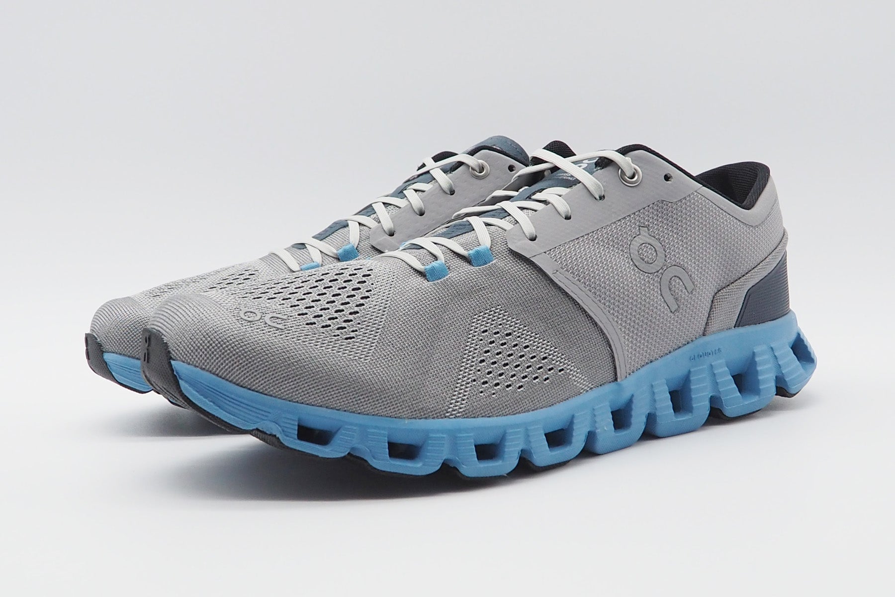 Herren Sneaker "Cloud X" aus Textil & Mesh in Alloy & Niagara Herren Sneakers Leder On