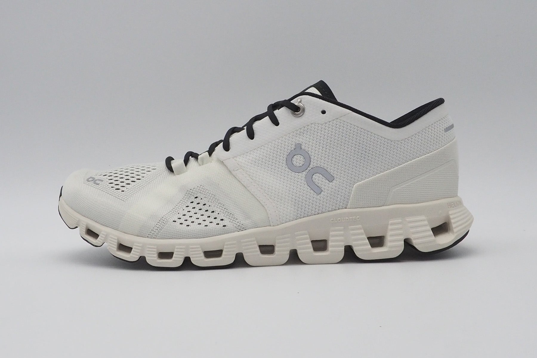 Herren Sneaker "Cloud X" aus Textil & Mesh in White/Black Herren Sneakers Leder On