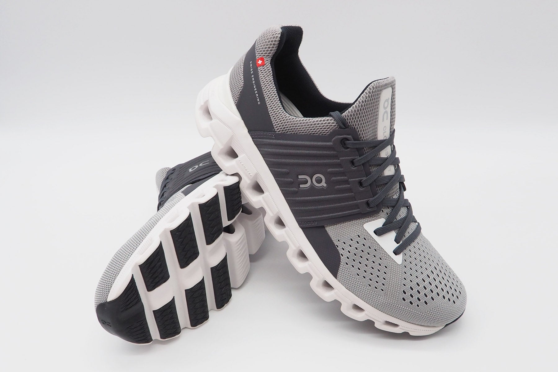 Herren Sneaker "Cloudswift" aus Textil & Mesh in Alloy & Eclipse Herren Sneaker On